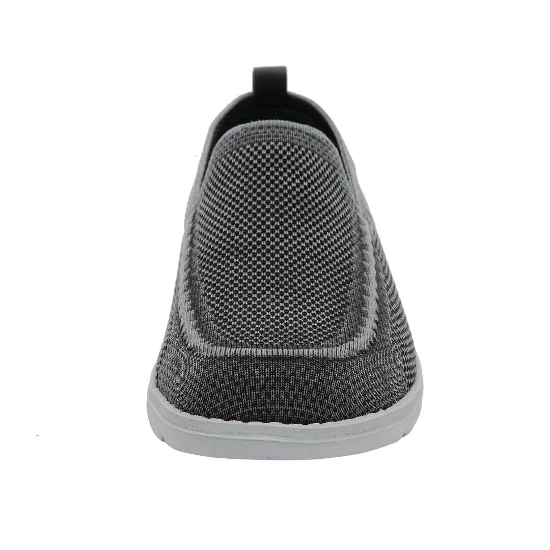 Men Wide Width Slip On Shoes Loafer with Arch Support Insoles Men Casual Shoes