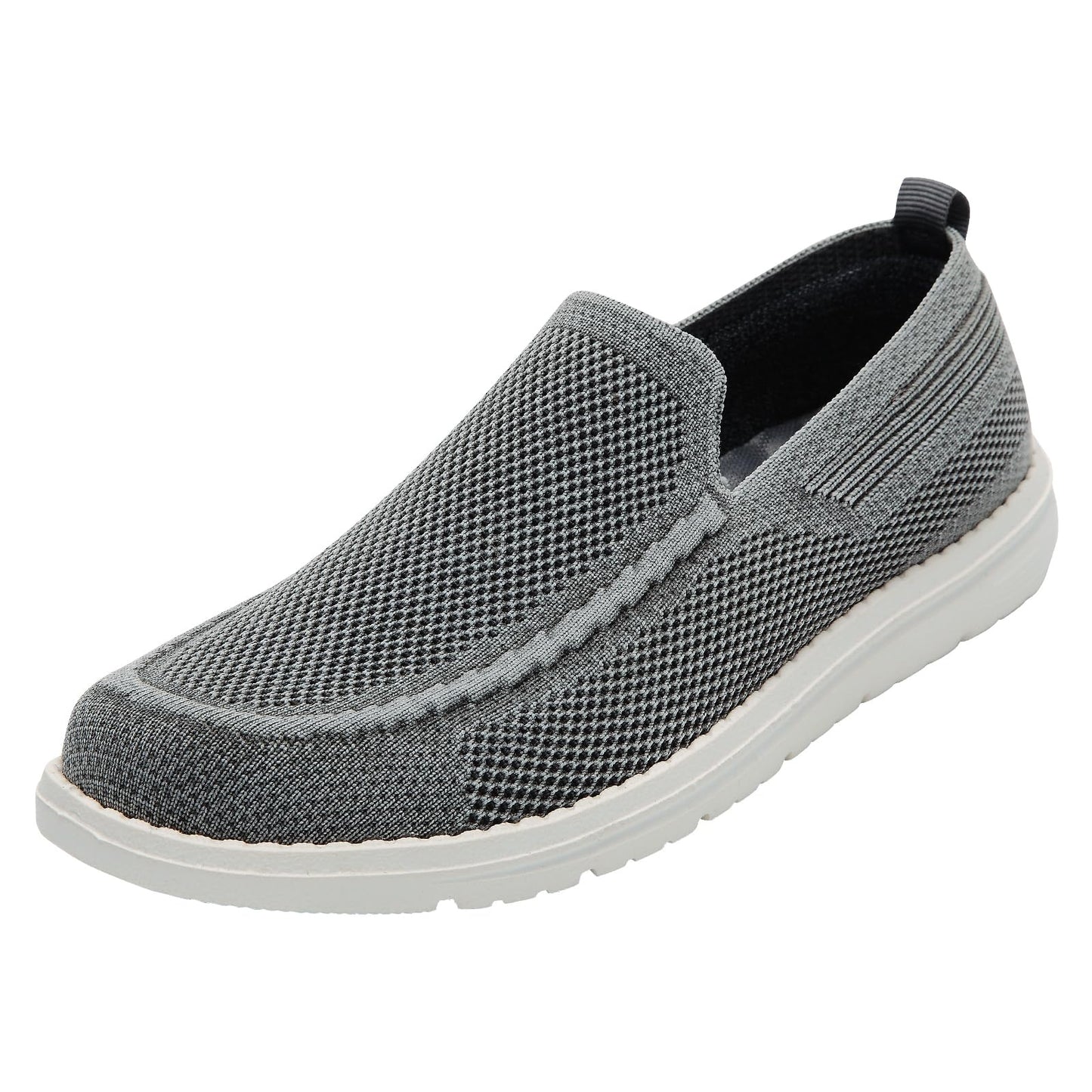 Men Wide Width Slip On Shoes Loafer with Arch Support Insoles Men Casual Shoes