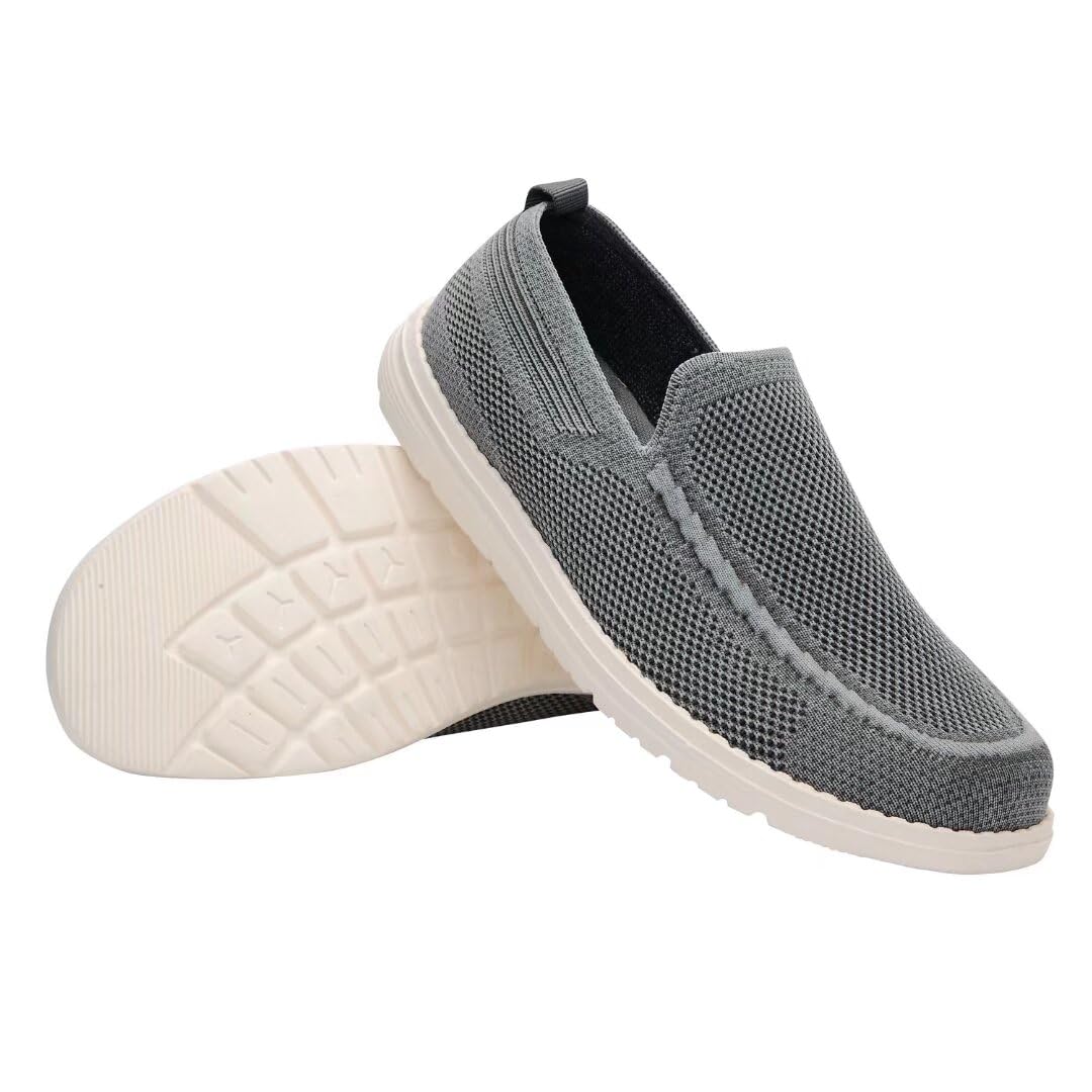 Men Wide Width Slip On Shoes Loafer with Arch Support Insoles Men Casual Shoes