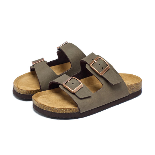 Non-slip summer slides for indoor and outdoor use.