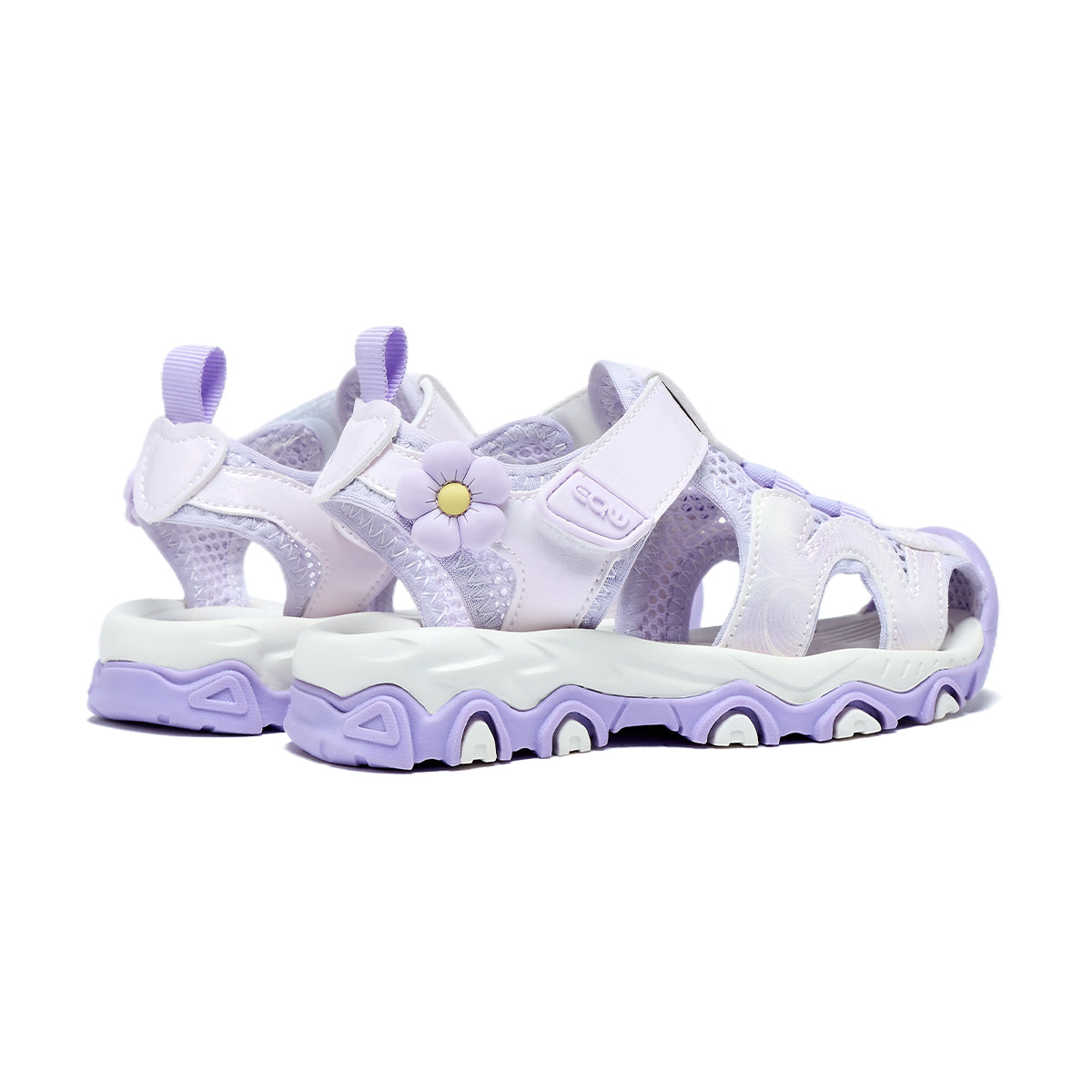 Comfy Outdoor Sandals for Girls, Non-Slip, Lightweight, Closed Toe