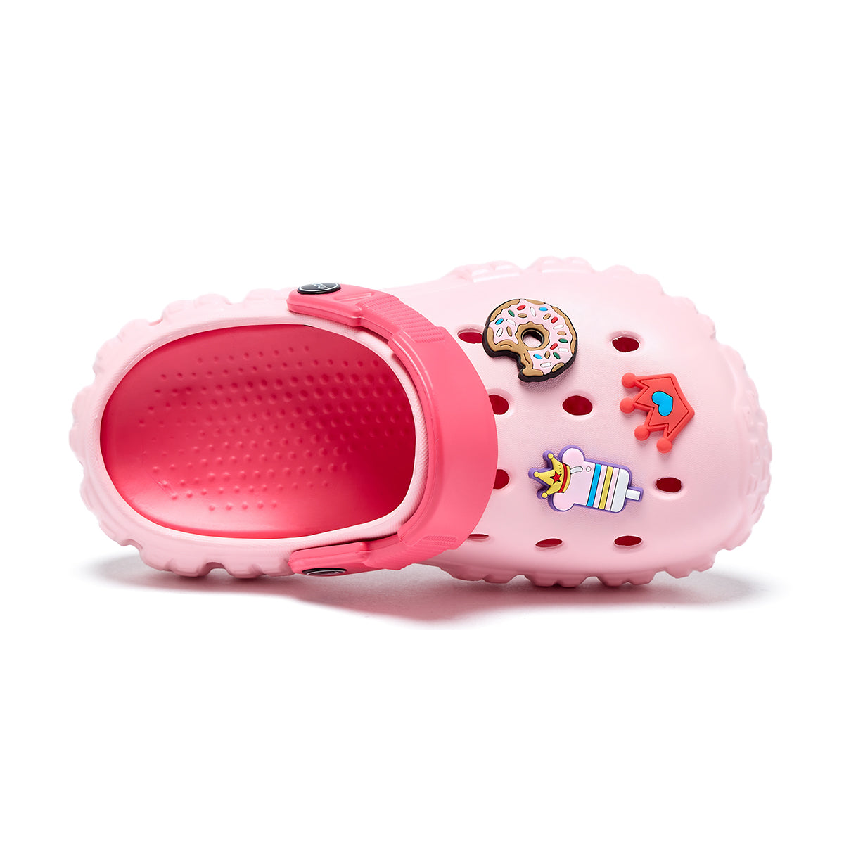 Kids Clogs with Charms, Non-Slip, Arch Support, Ages 3-12
