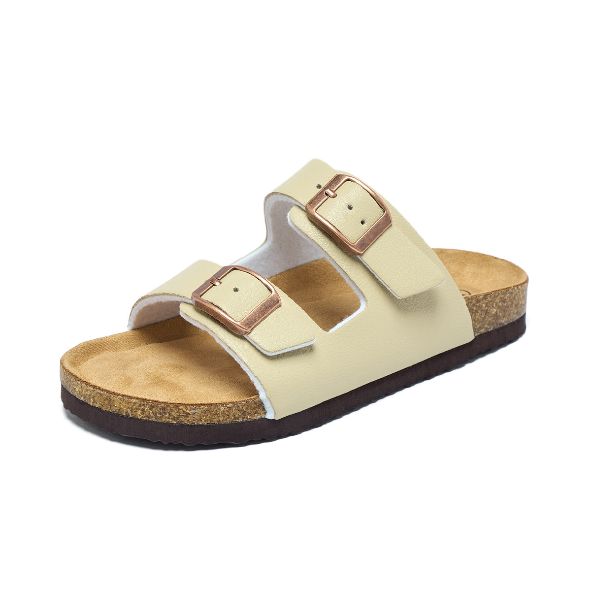 Breathable cork sandals for boys and girls.