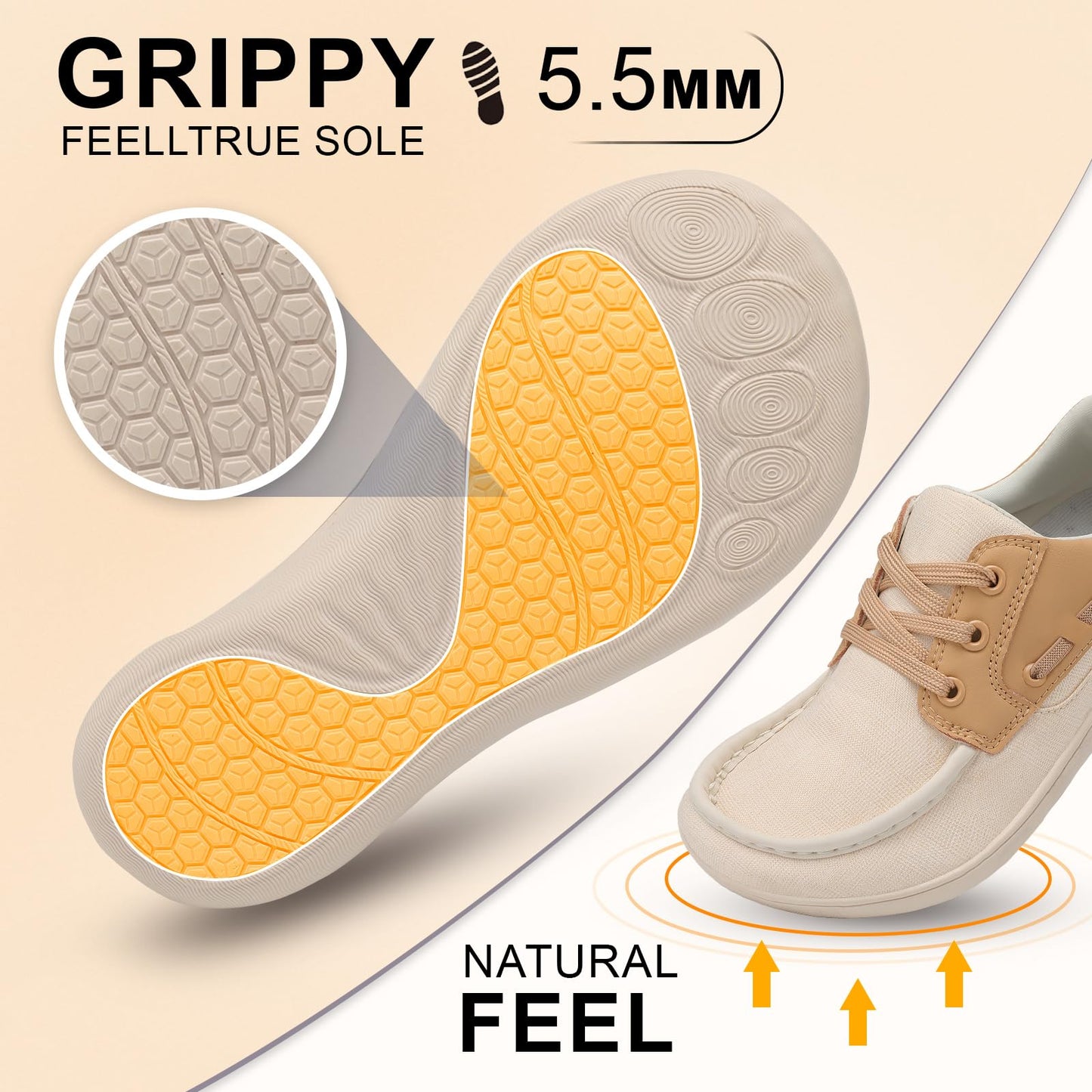 Womens Walking Shoes Barefoot Running Shoes Wide Toe Zero Drop Tennis Sneakers