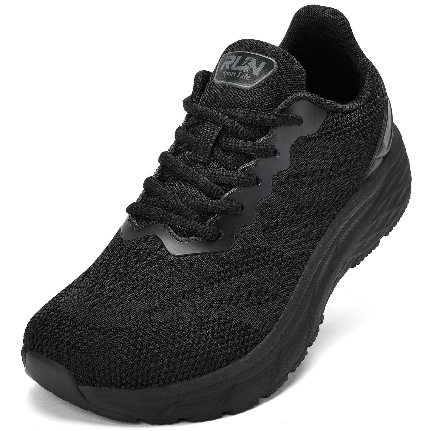Wide Toe Box Shoes for Men Cushioned Road Running Shoe Non Slip Mens