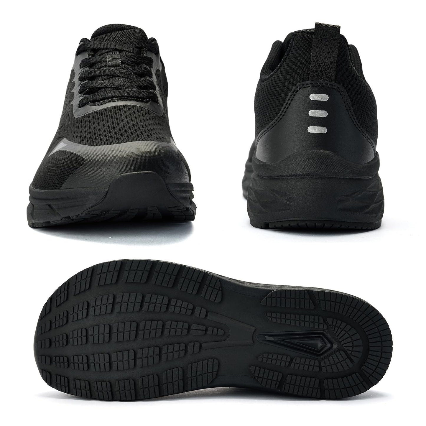 Wide Toe Box Shoes for Men - Wide Width Walking Shoes Comfortable Athletic Running Tennis