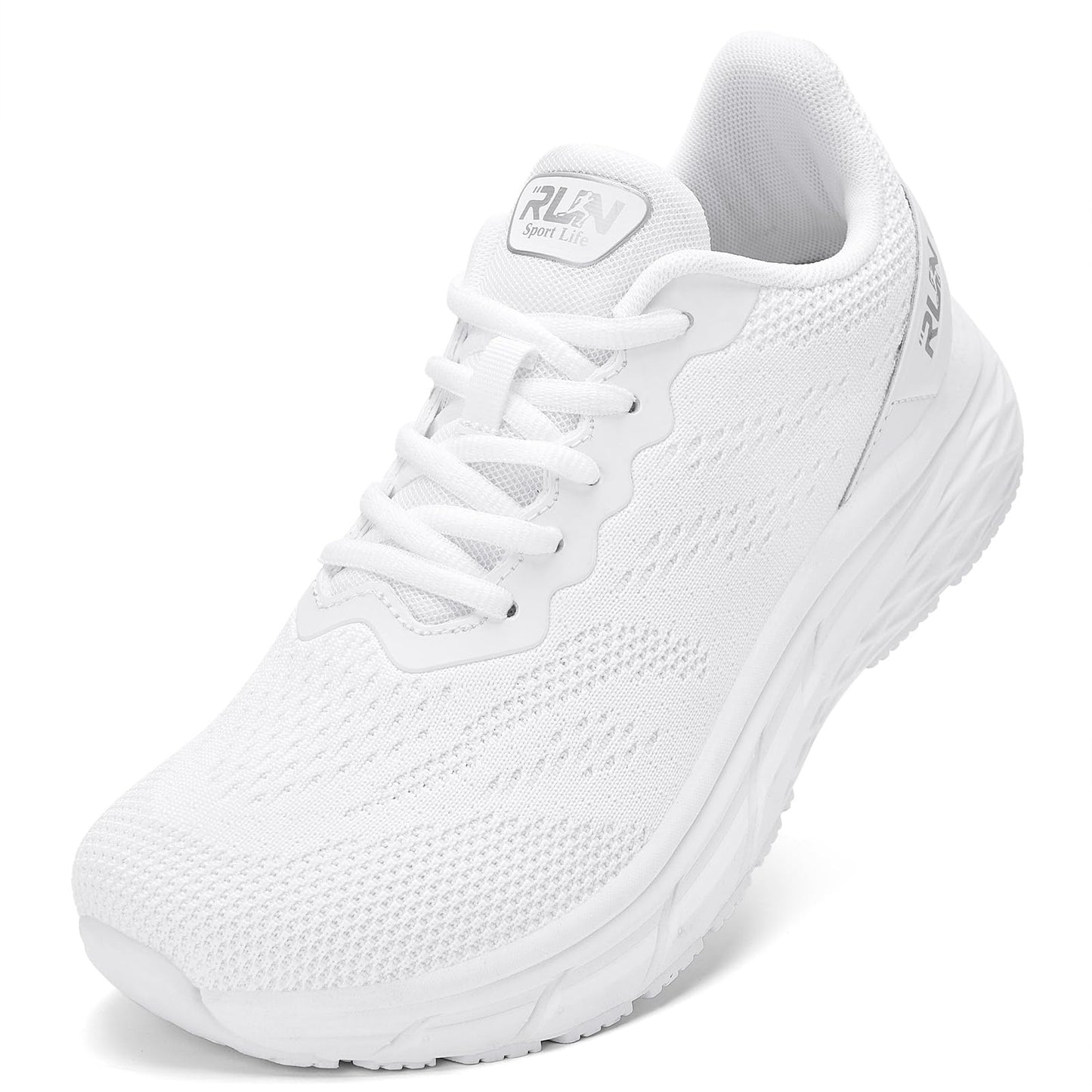 Wide Toe Box Shoes for Men Cushioned Road Running Shoe Non Slip Mens