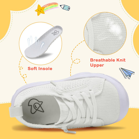 Toddler Shoes Boys Girls Barefoot Shoes Kids Breathable Sneakers