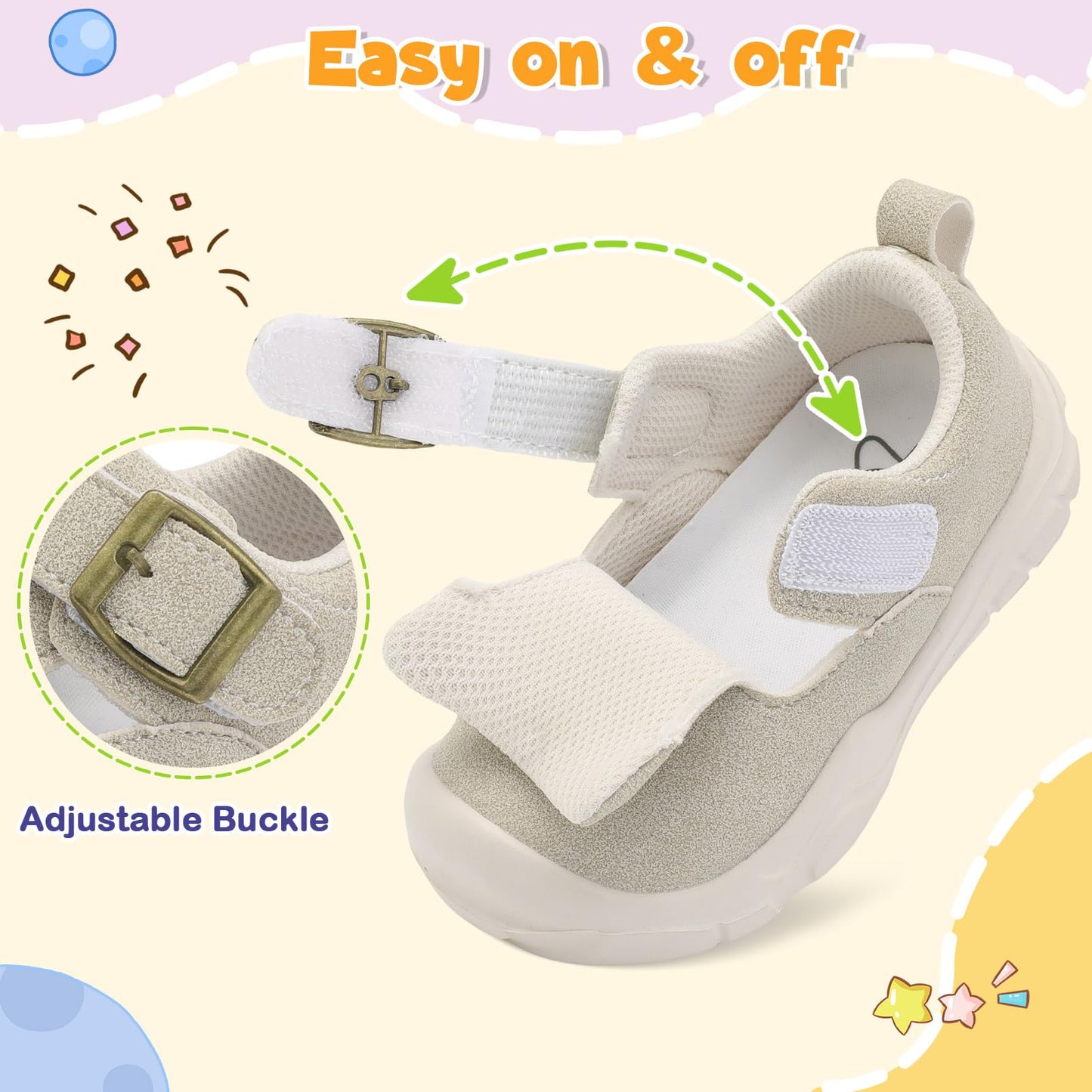 Toddler Shoes Girls Boys Wide Barefoot Shoes