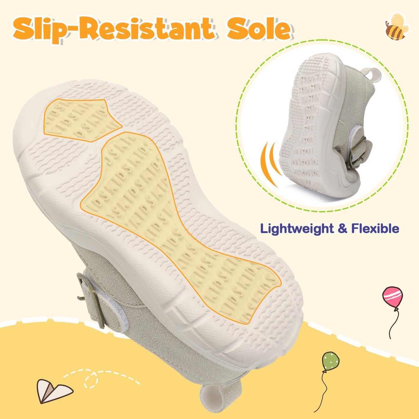Toddler Shoes Girls Boys Wide Barefoot Shoes