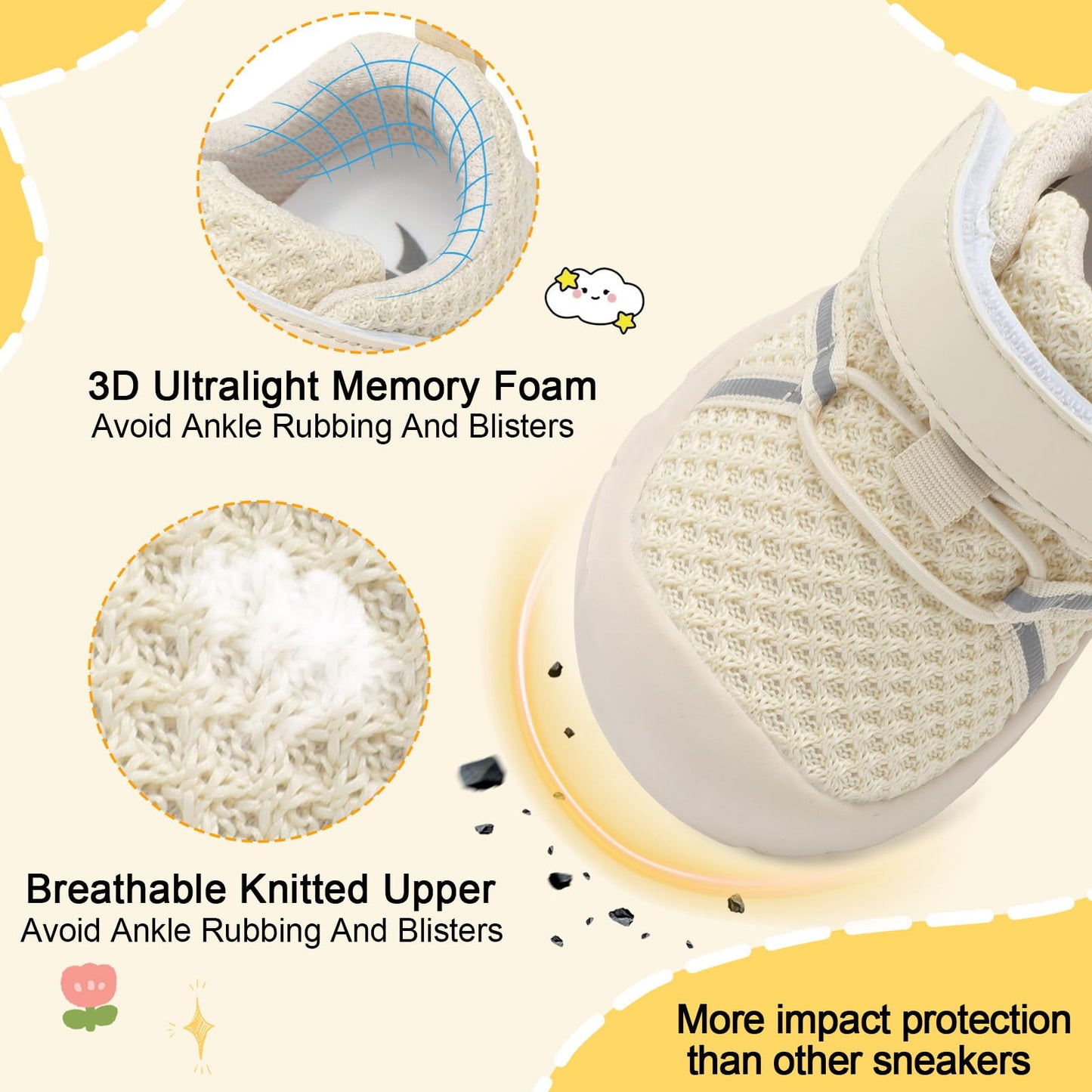 Toddler Sneakers Wide Toddler Shoes Boys Girls Tennis Shoes