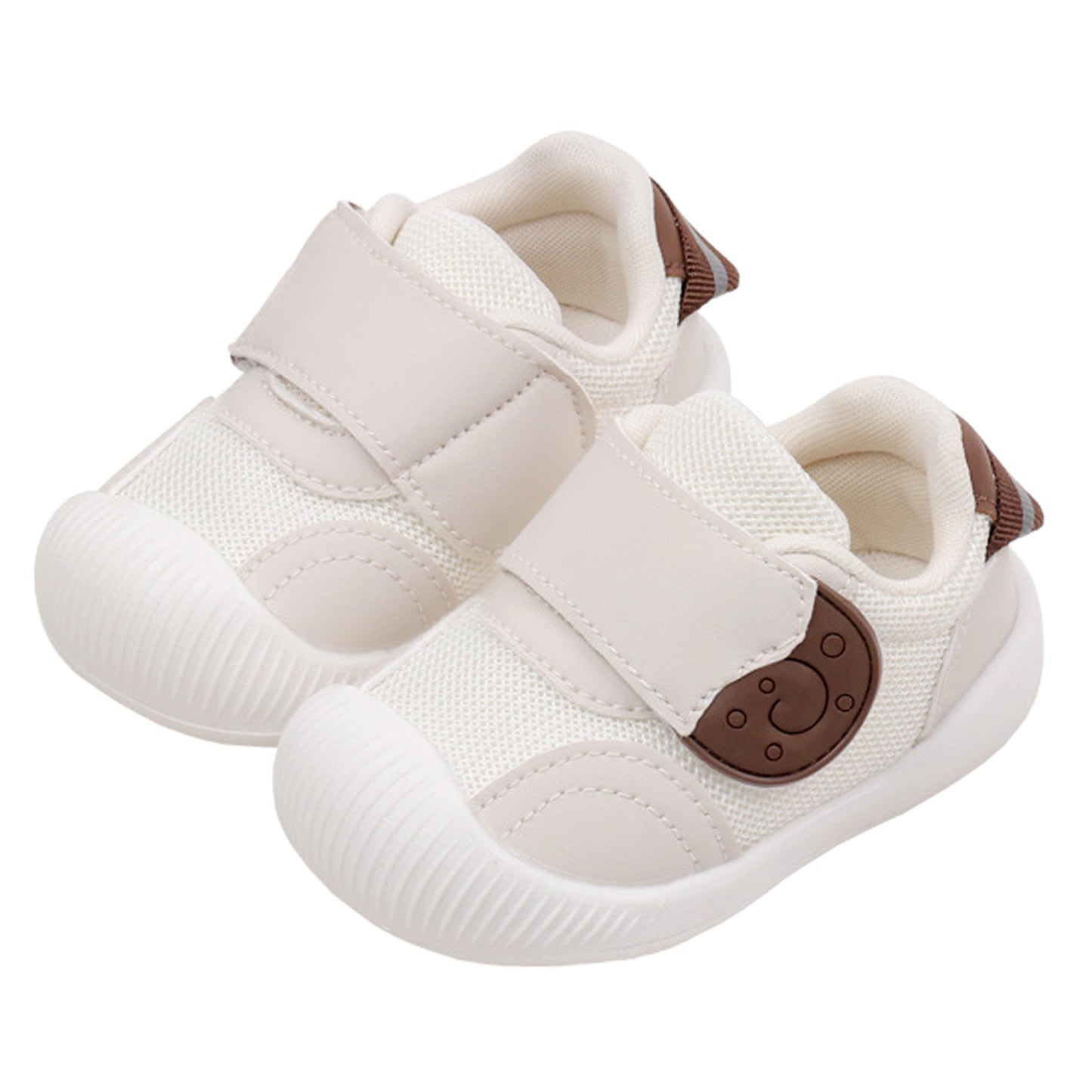 Toddler Baby Sneakers Rubber Sole Cartoon Shoes