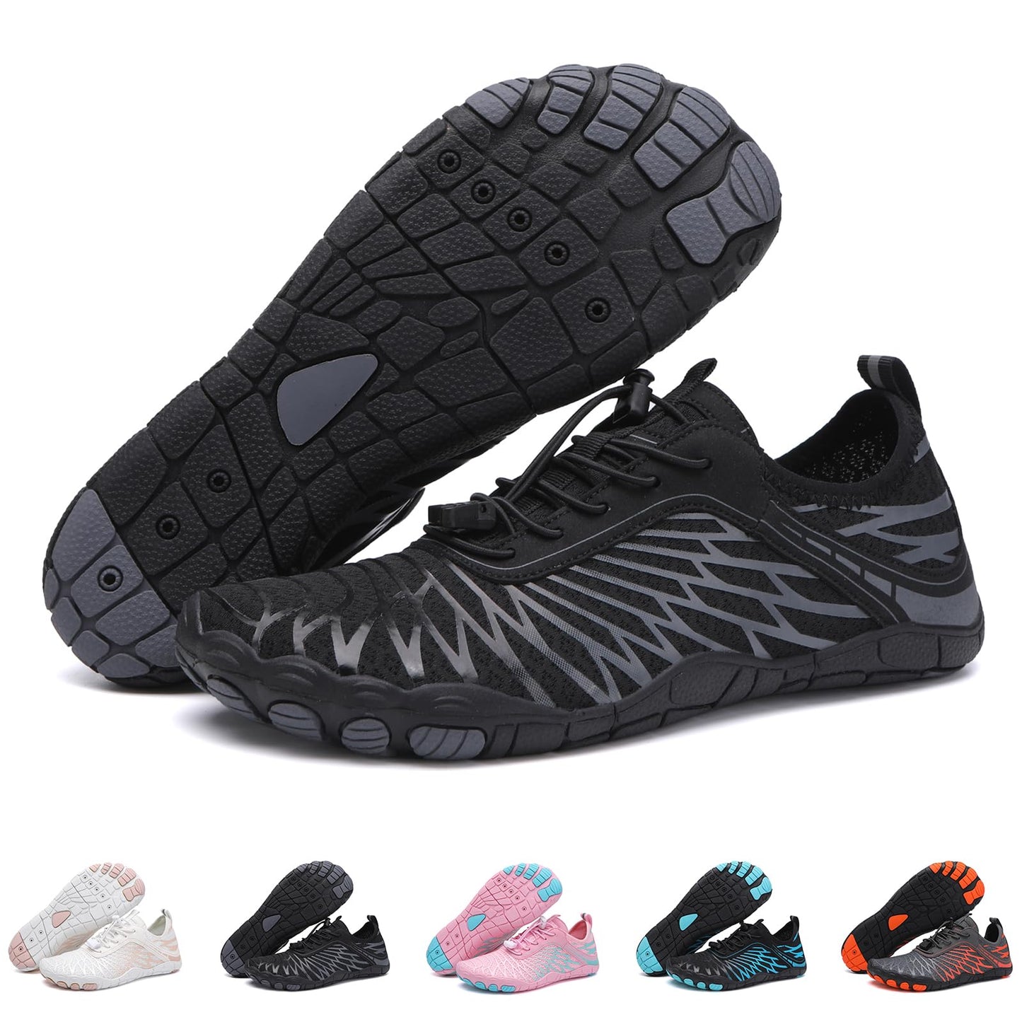 New Barefoot Shoes for Women Mens,Comfortable & Non-Slip Barefoot Vitality Shoe Women's Athletic Footwear,Wide Toe Box Water Shoe for Women Men