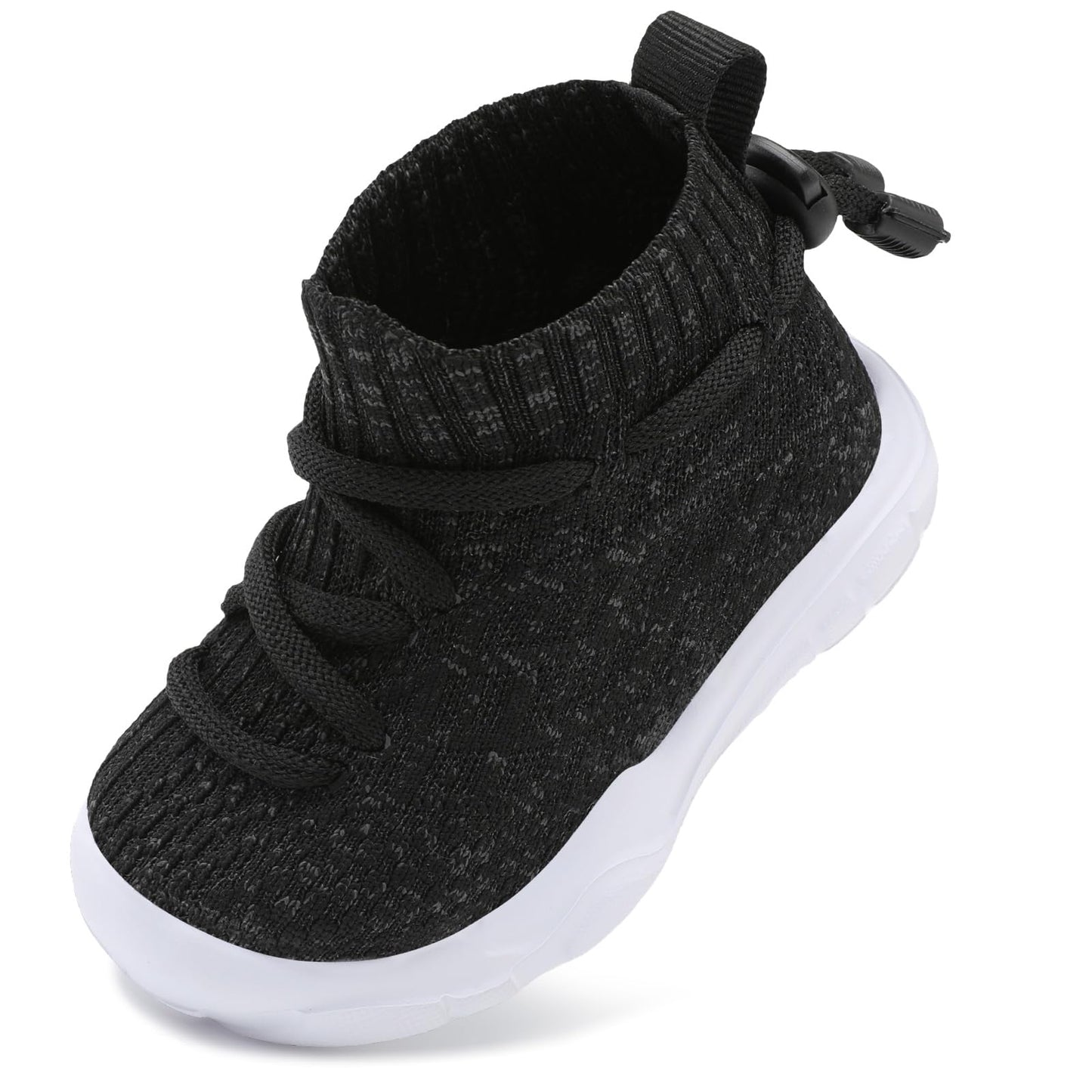 Toddler Shoes High Top Sneakers for Boys Girls Barefoot Wide Walking Tennis Shoes