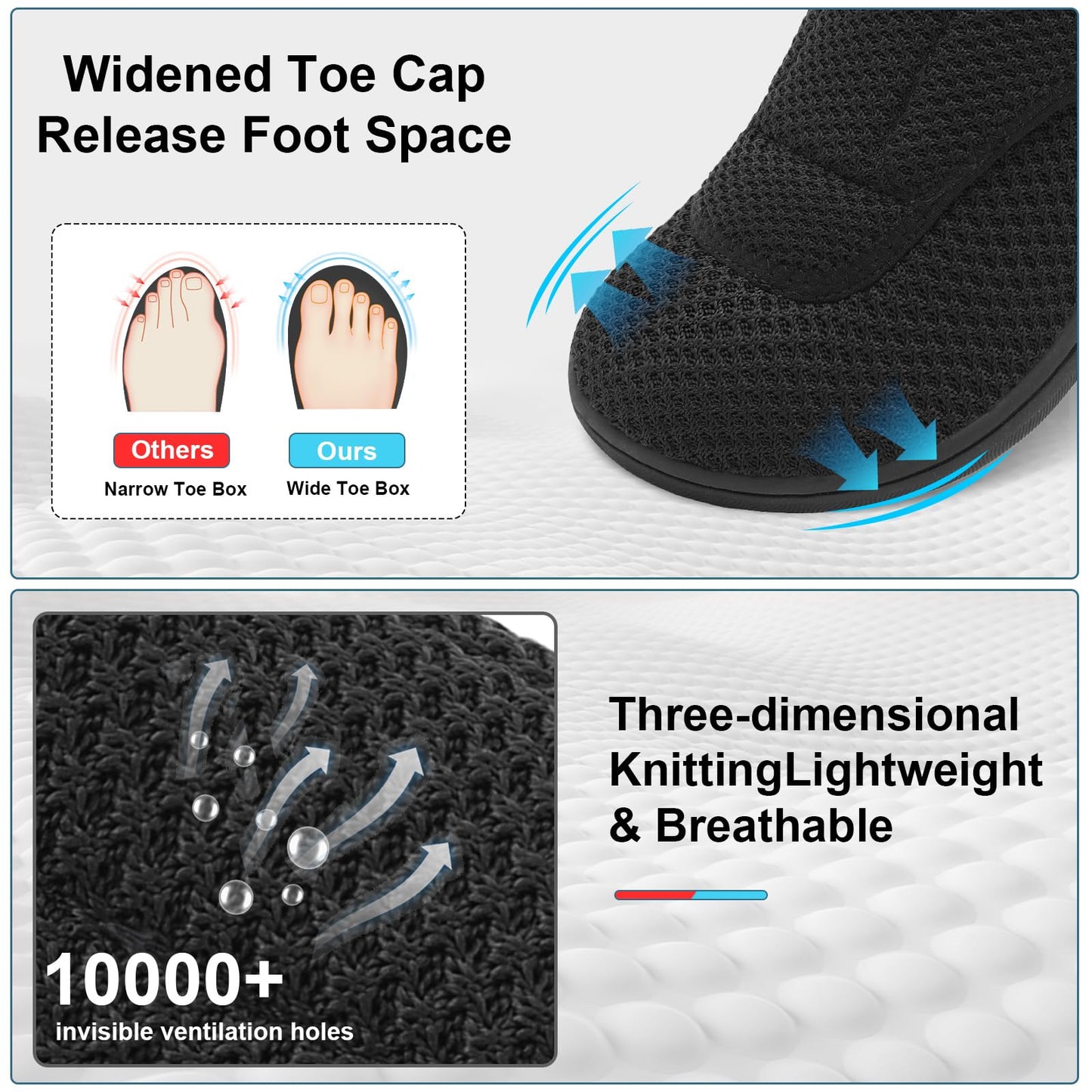 Womens Walking Shoes Comfortable Wide Diabetic Shoes