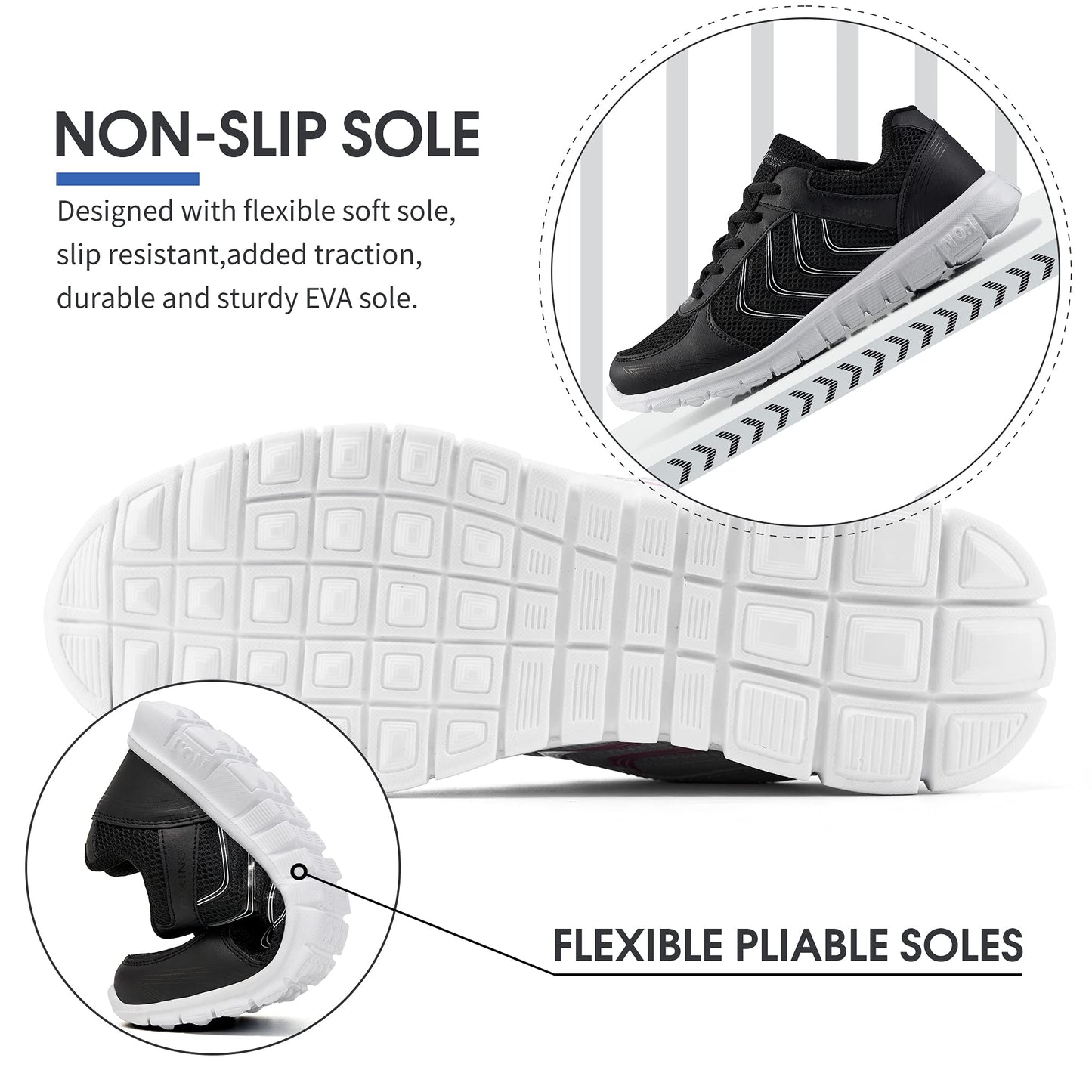 Womens Sneakers Fashion Walking Casual Lightweight Tennis Shoes