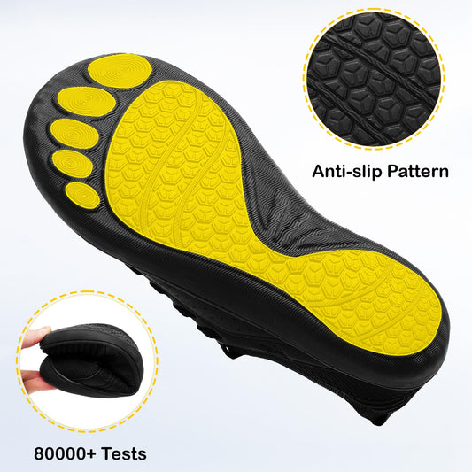 Womens Walking Shoes Wide Toe Barefoot Shoes Breathable Minimalist Zero Drop Sneakers