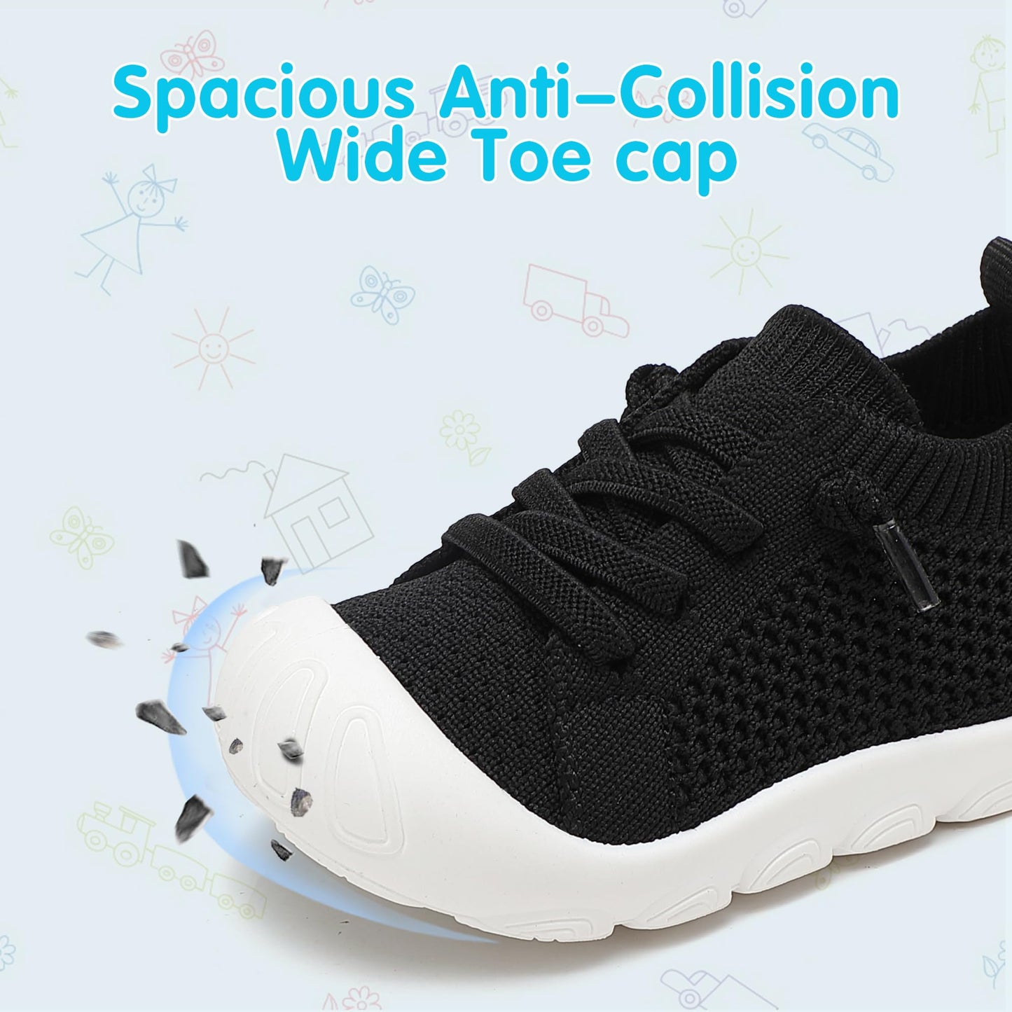 Baby Girls Boys Shoes Toddler Walking Sneakers