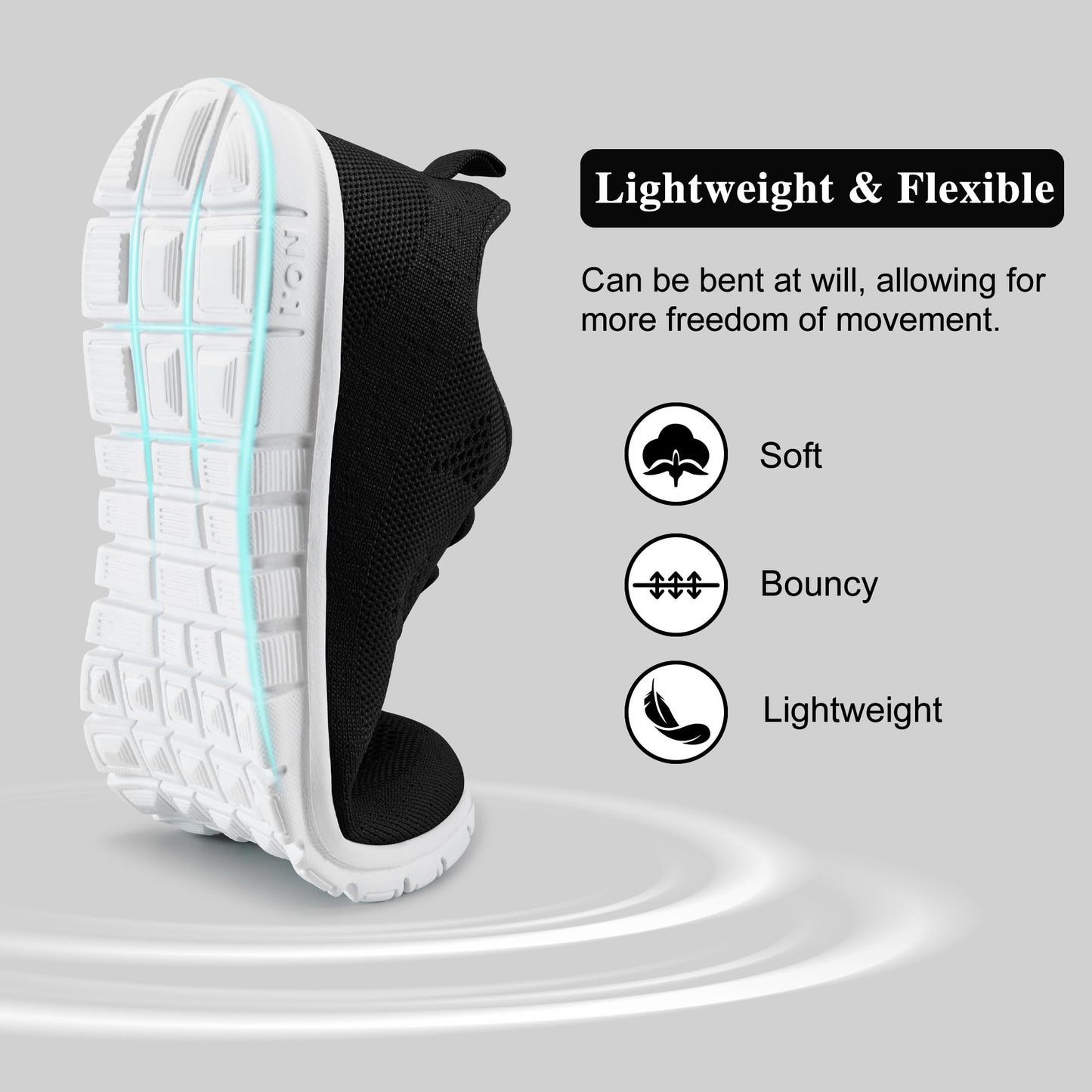 Womens Sneakers Tennis Shoes: Fashion Lightweight Non Slip Footwear for Running Walking Casual