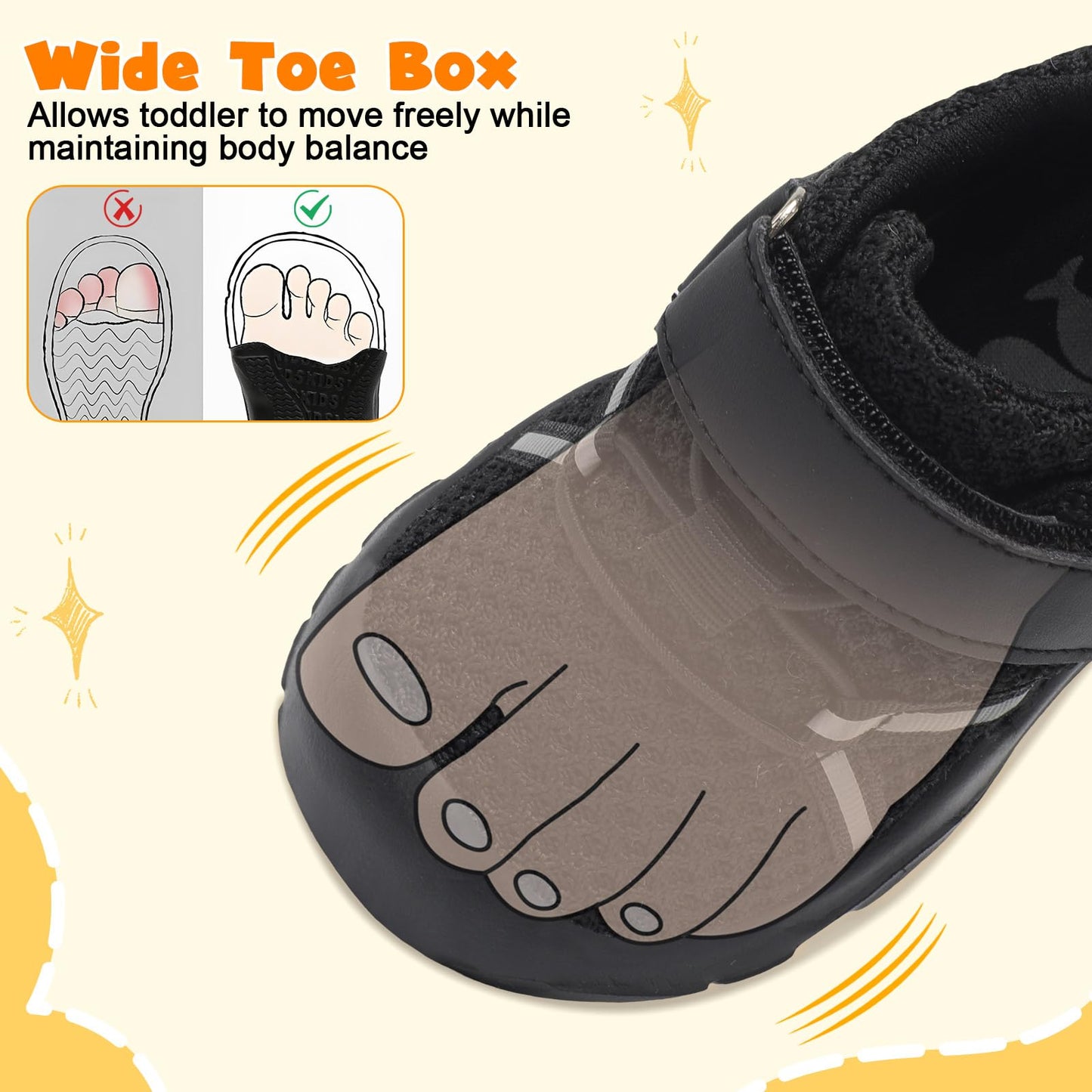 Toddler Sneakers Wide Toddler Shoes Boys Girls Tennis Shoes