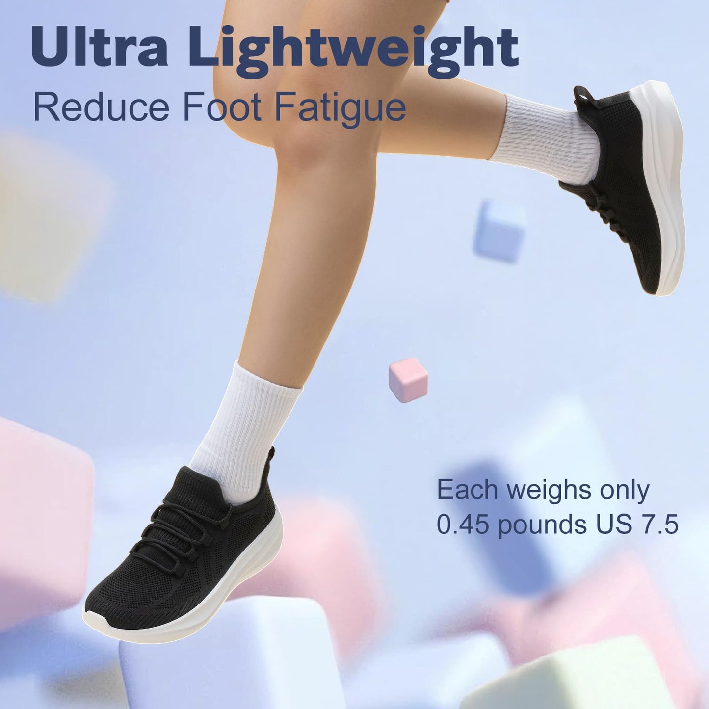 ZOVE Wide Toe Box Shoes Women Extra Wide Width Tennis Sneakers