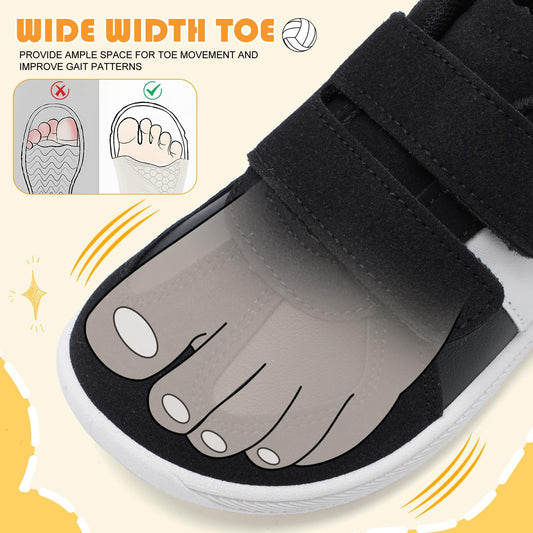 Wide Toe Box Shoes Toddler Barefoot Shoes