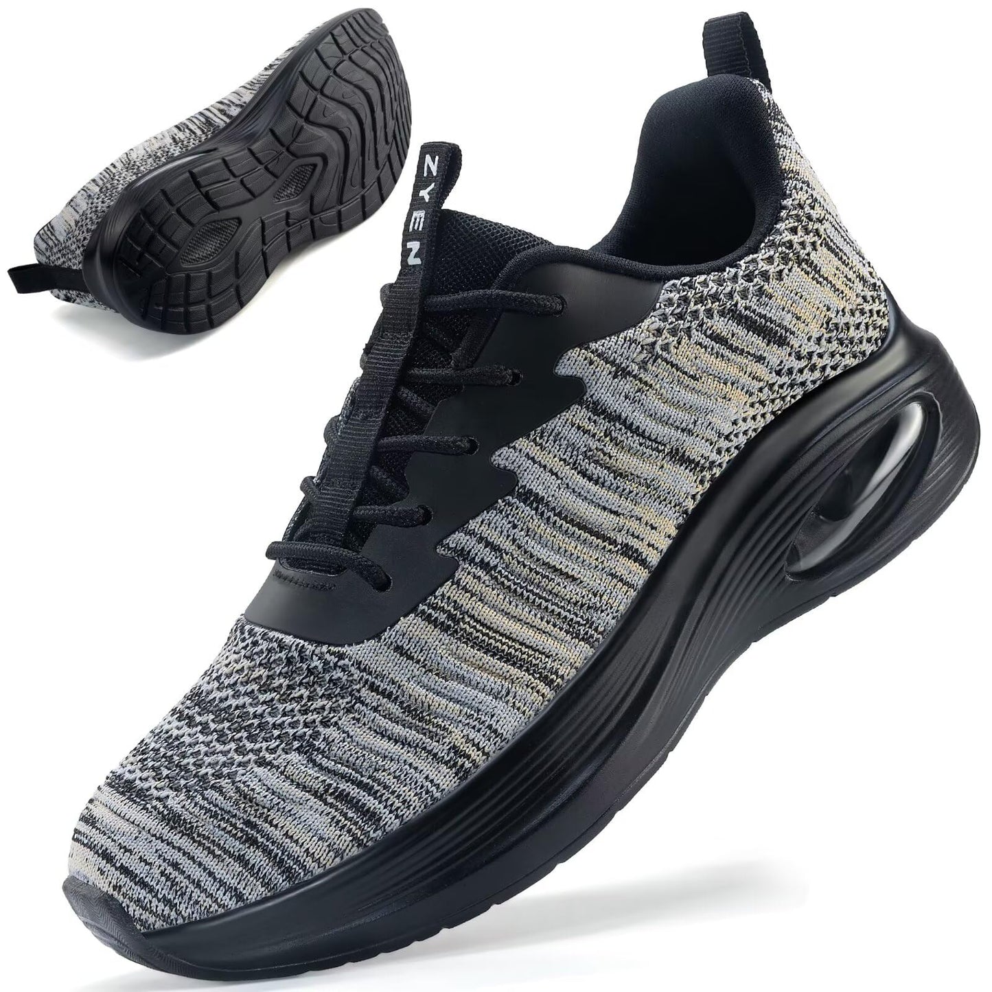 Wide Toe Box Shoes Women Air Cushion Road Running Shoes Extra Wide Width Sneakers