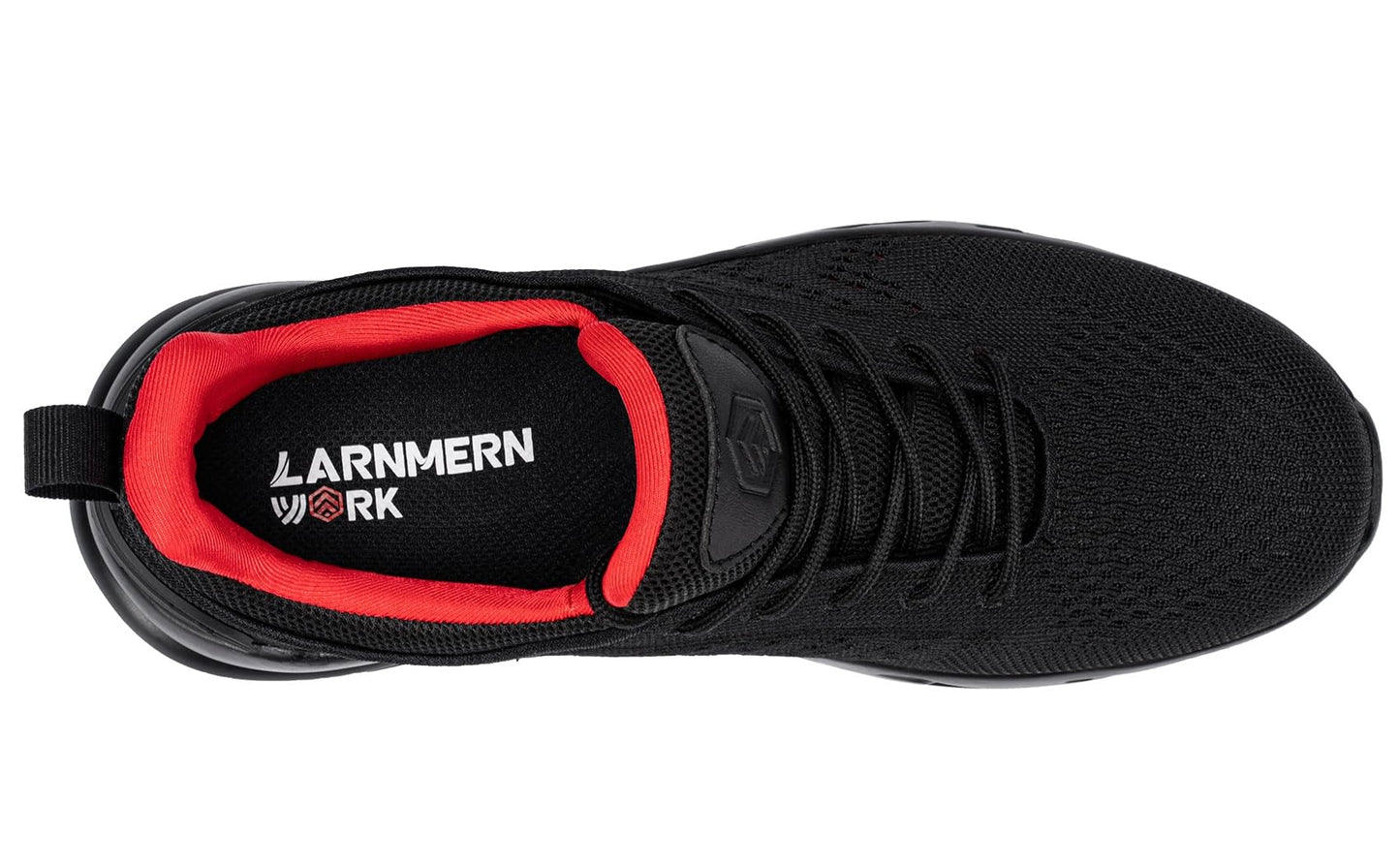 Mens Non Slip Work Shoes Slip On Water Resistant Walking Sneakers