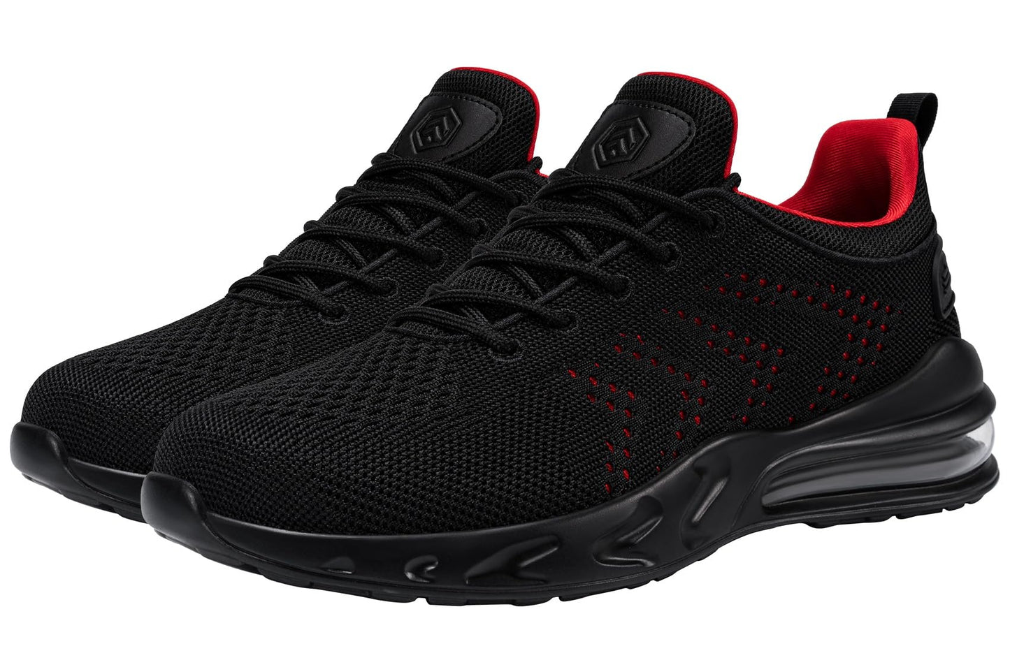 Mens Non Slip Work Shoes Slip On Water Resistant Walking Sneakers