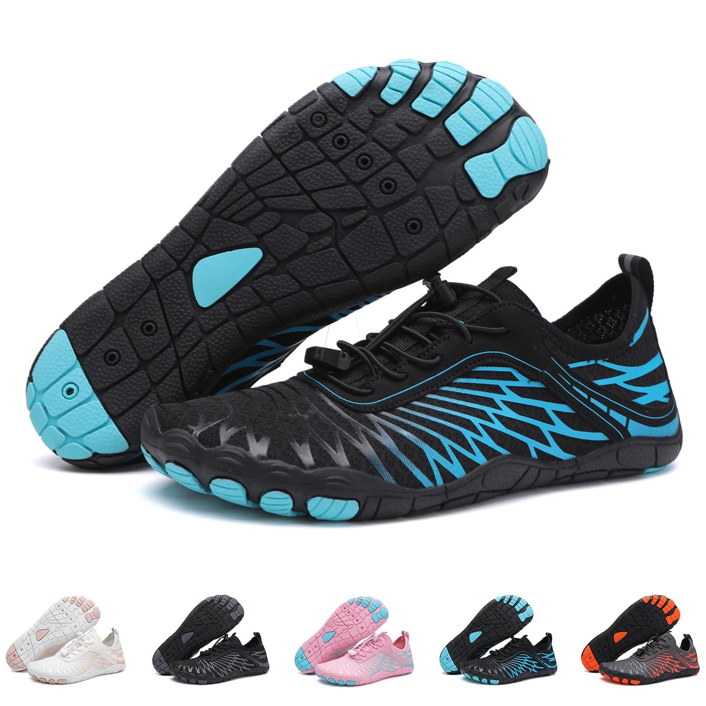 New Barefoot Shoes for Women Mens,Comfortable & Non-Slip Barefoot Vitality Shoe Women's Athletic Footwear,Wide Toe Box Water Shoe for Women Men