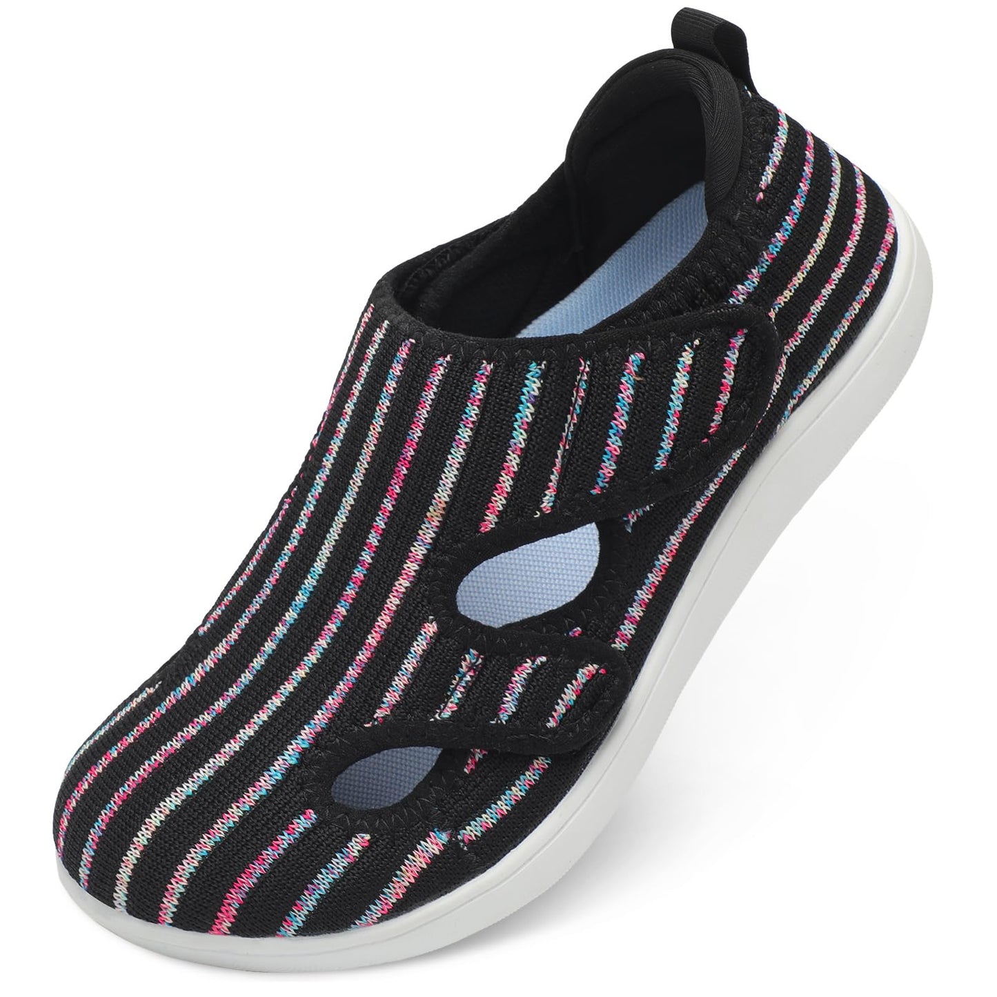 Diabetic Shoes for Women Adjustable Extra Wide Barefoot Walking Shoes