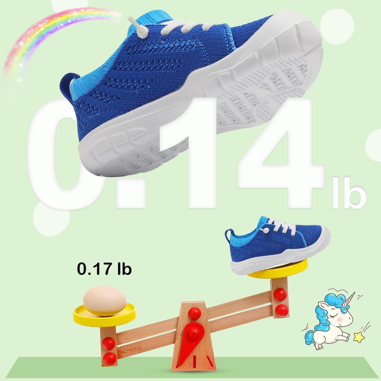 Toddler Shoes for Boys Girls Slip on Sneakers Wide Toe Walking Shoes
