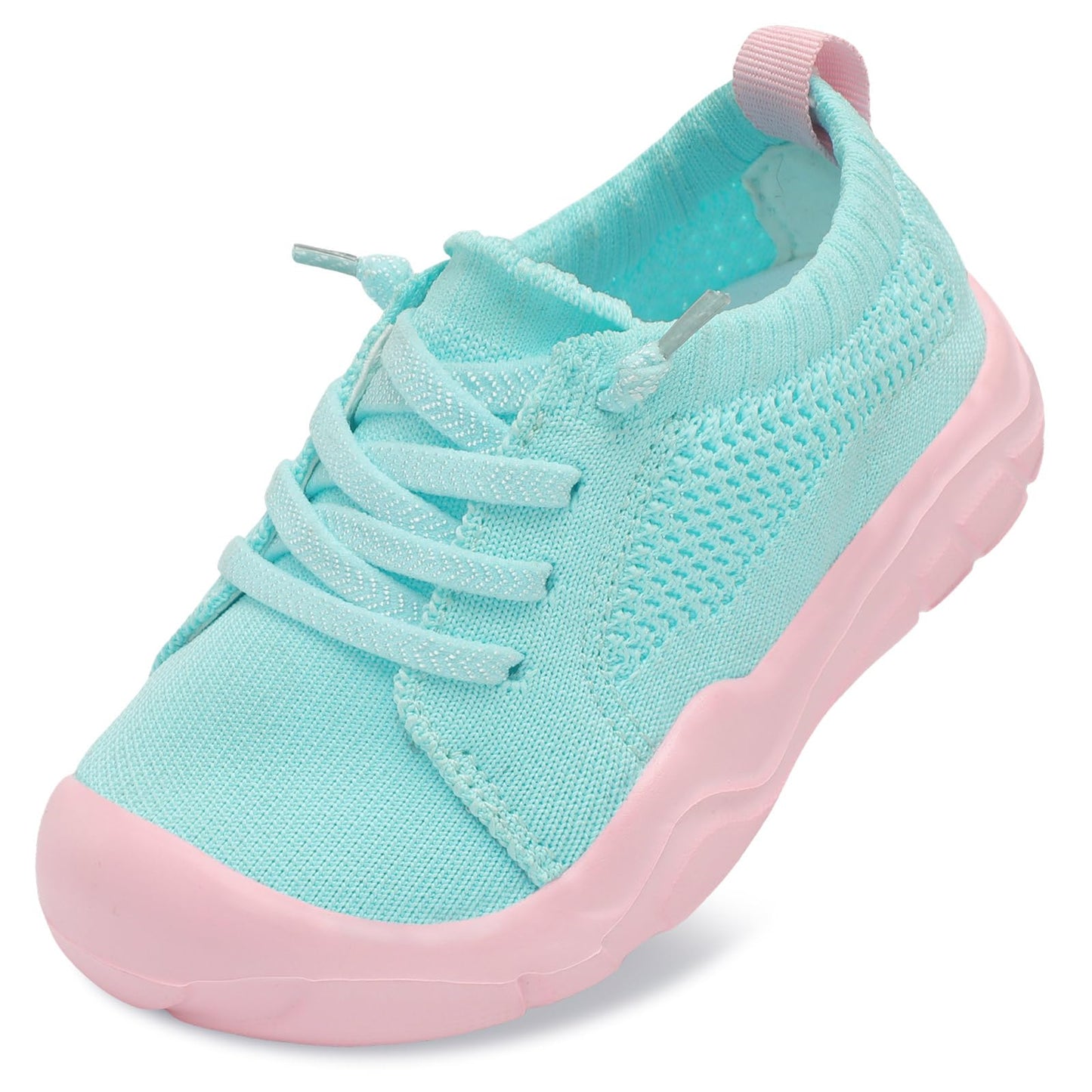 Toddler Shoes Girls Boys Wide Barefoot Shoes Kids Breathable Sneakers Slip on Tennis Shoe Lightweight Sneakers