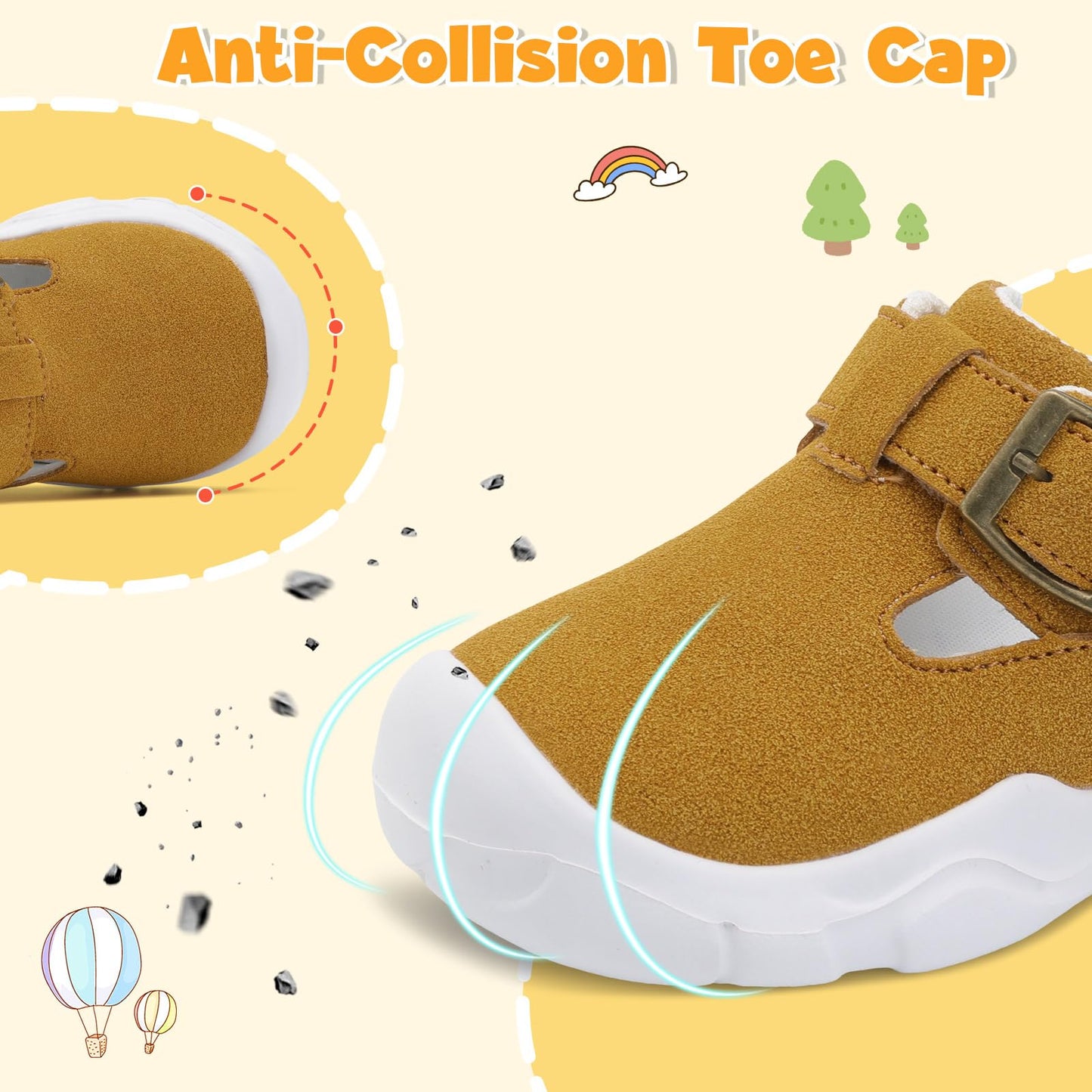 Toddler Shoes Girls Boys Wide Barefoot Shoes