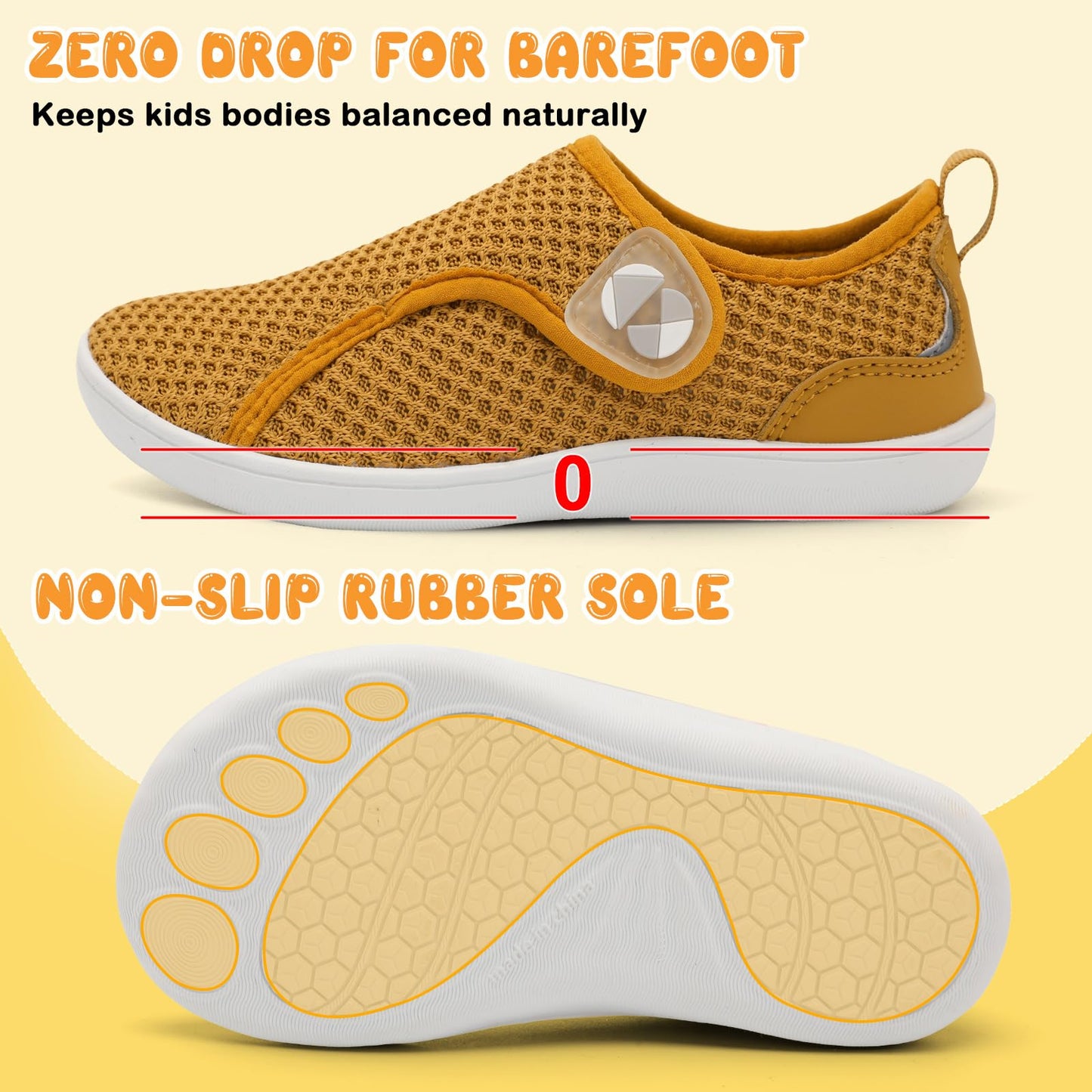 Toddler Shoes Boys Girls Wide Barefoot Shoes