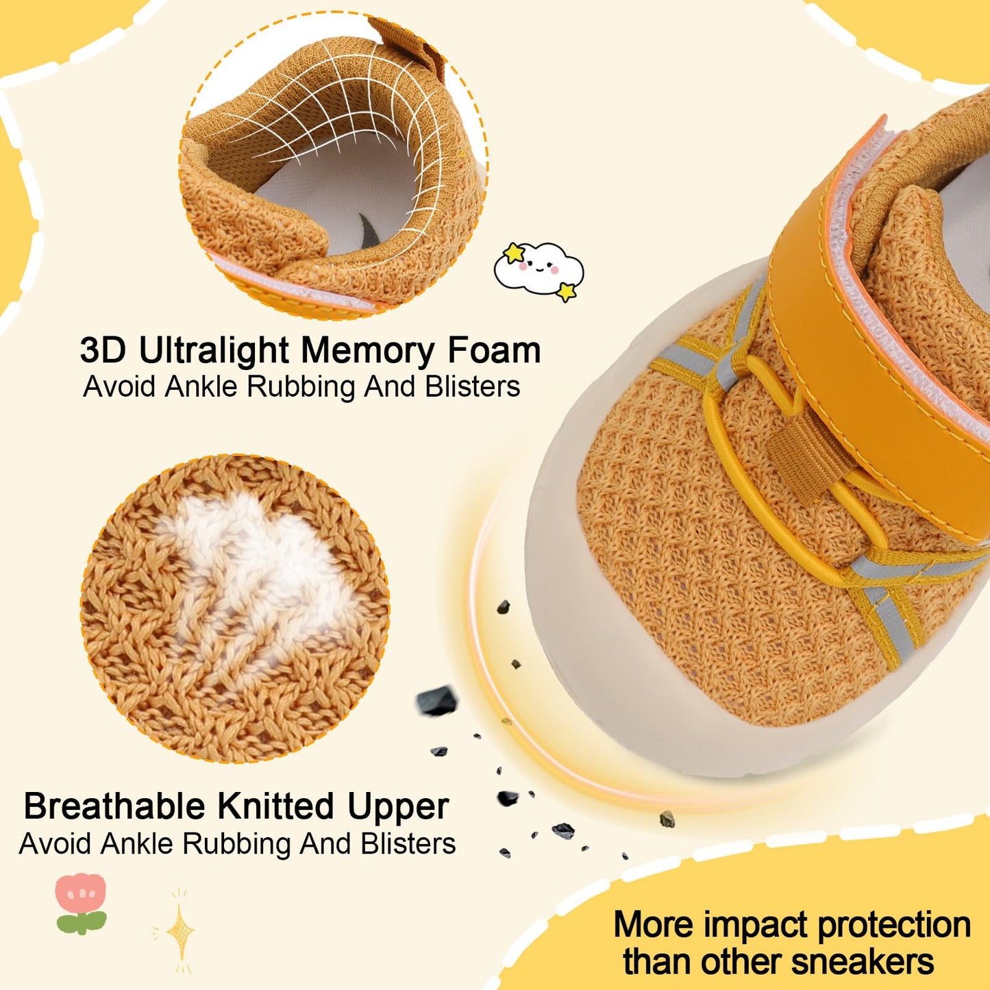 Toddler Sneakers Wide Toddler Shoes Boys Girls Tennis Shoes