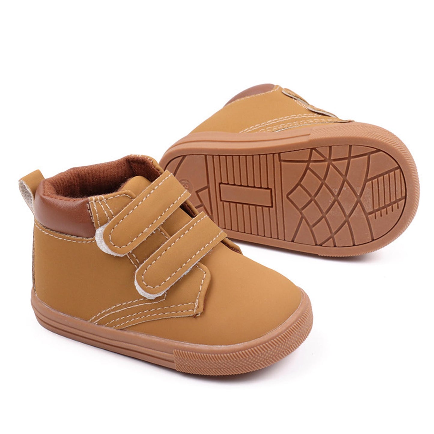 Toddler Baby Sneakers Rubber Sole Cartoon Shoes
