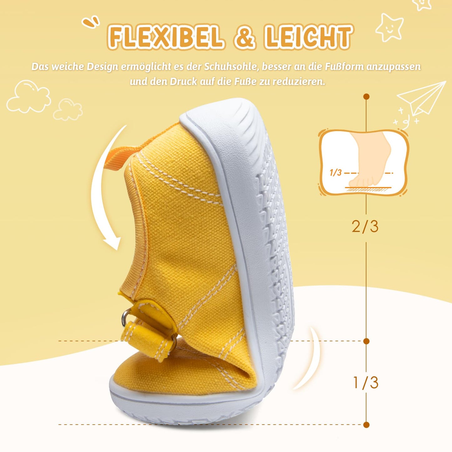 Kids Wide Toe Box Barefoot Shoes