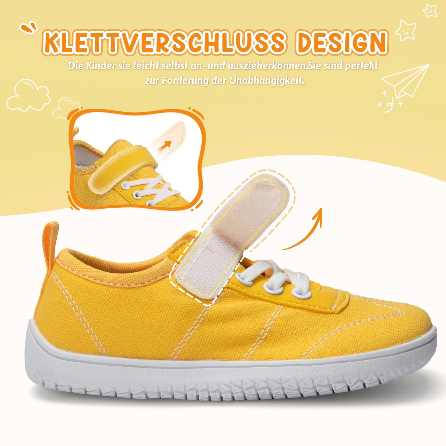 Kids Wide Toe Box Barefoot Shoes