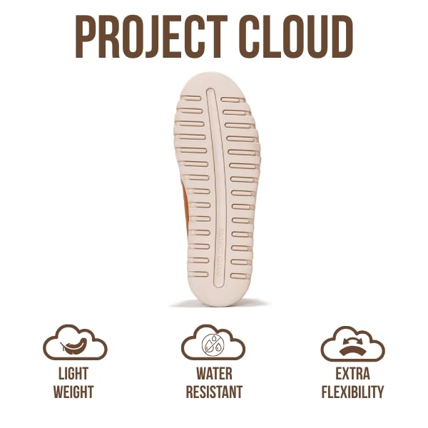 Leather Loafers for Women – Memory Foam Insoles Slip On Shoes for Women