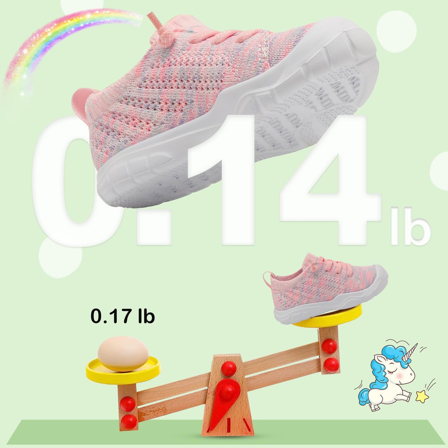 Toddler Shoes for Boys Girls Slip on Sneakers Wide Toe Walking Shoes