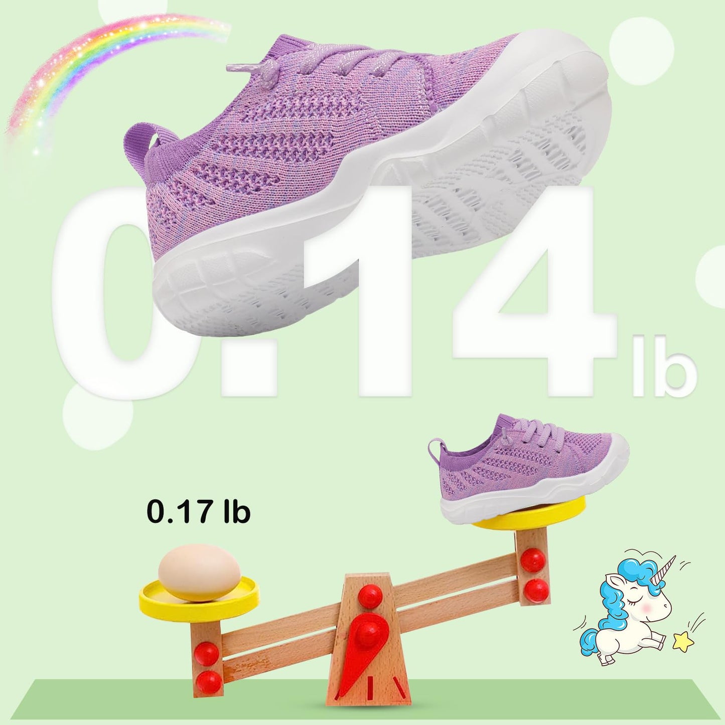 Toddler Shoes for Boys Girls Slip on Sneakers Wide Toe Walking Shoes