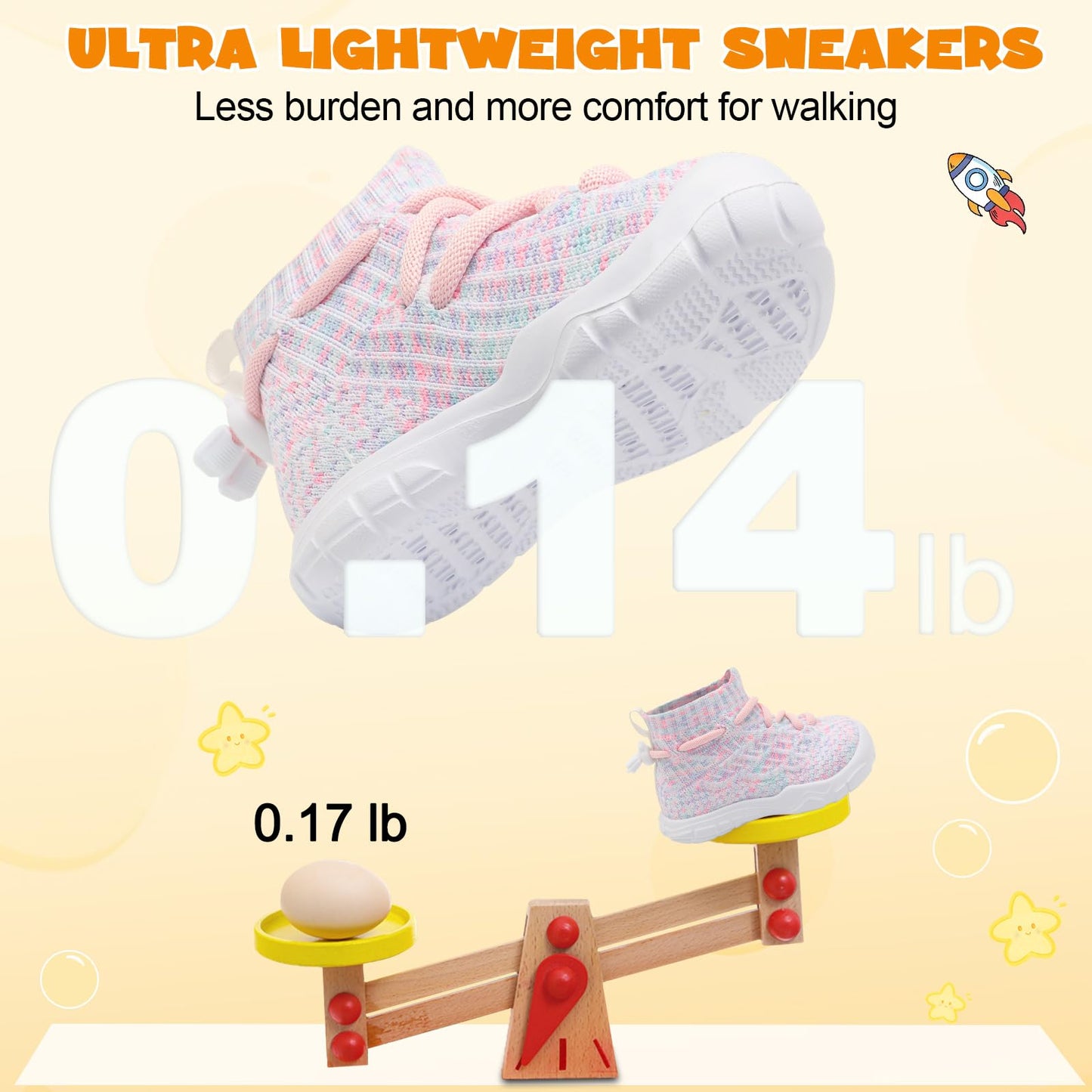 Toddler Shoes High Top Sneakers for Boys Girls Barefoot Wide Walking Tennis Shoes