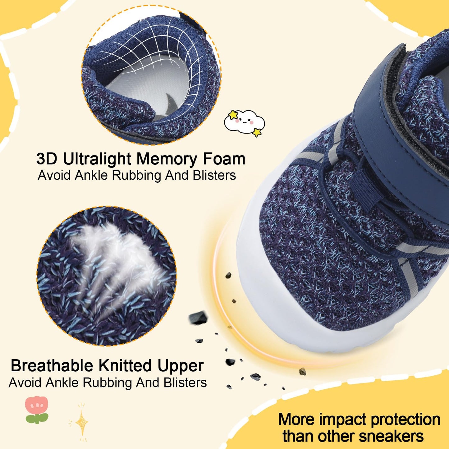 Toddler Sneakers Wide Toddler Shoes Boys Girls Tennis Shoes