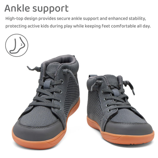 Toddler Little Kids Wide Barefoot Shoes Girls Boys Lightweight Boots