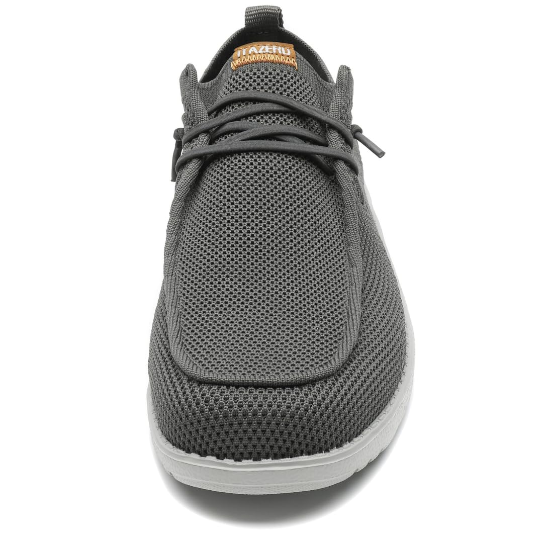 Men Wide Width Slip On Shoes Loafer with Arch Support Insoles Men Casual Shoes