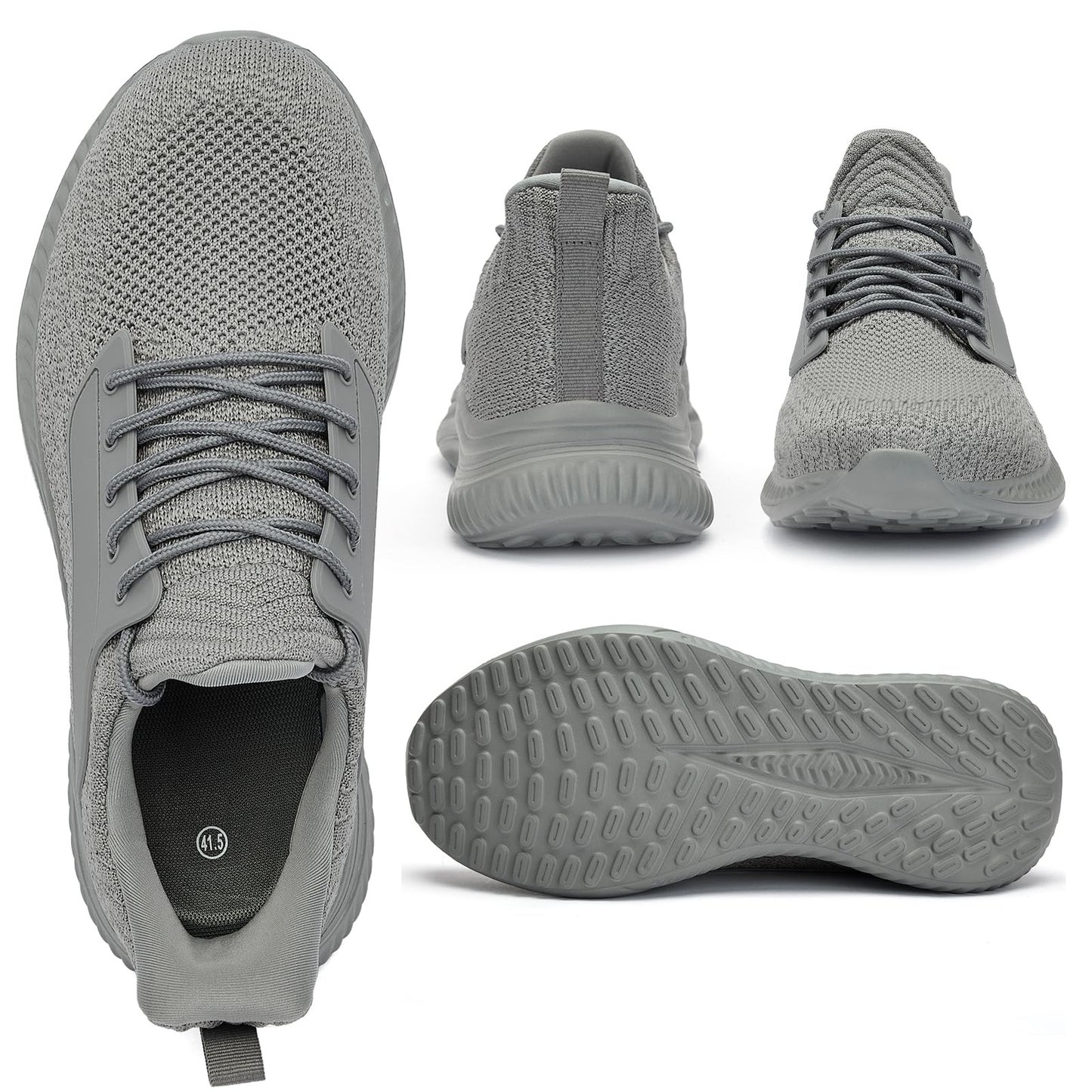 Mens Wide Sneakers Walking Shoes - Wide Slip on Tennis Shoes
