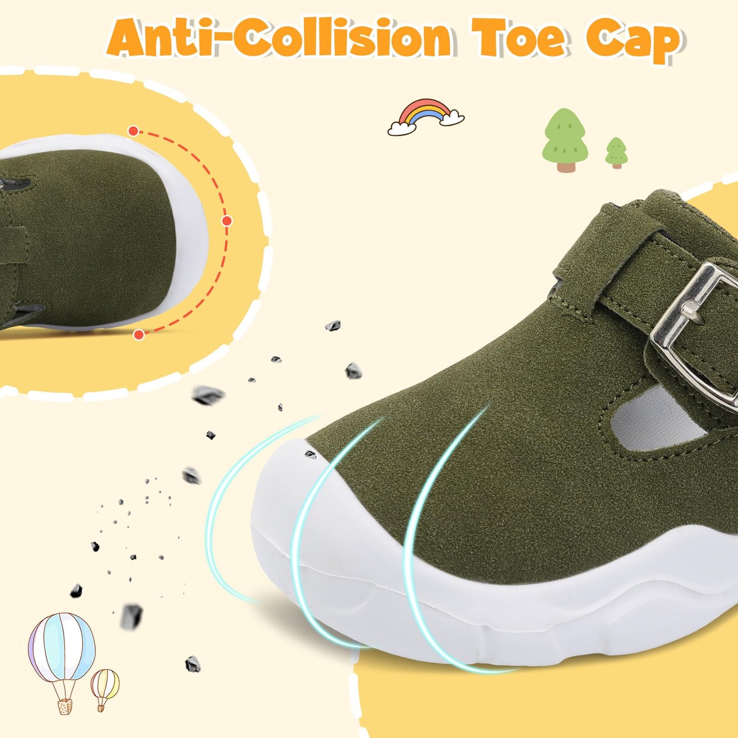 Toddler Shoes Girls Boys Wide Barefoot Shoes