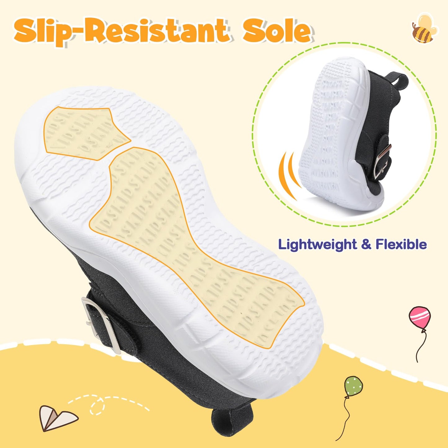 Toddler Shoes Girls Boys Wide Barefoot Shoes