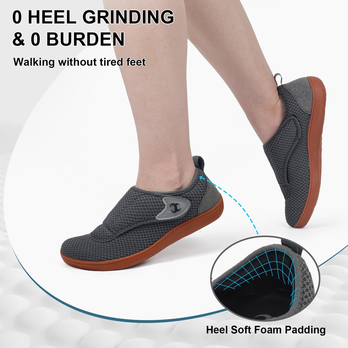 Womens Walking Shoes Comfortable Wide Diabetic Shoes